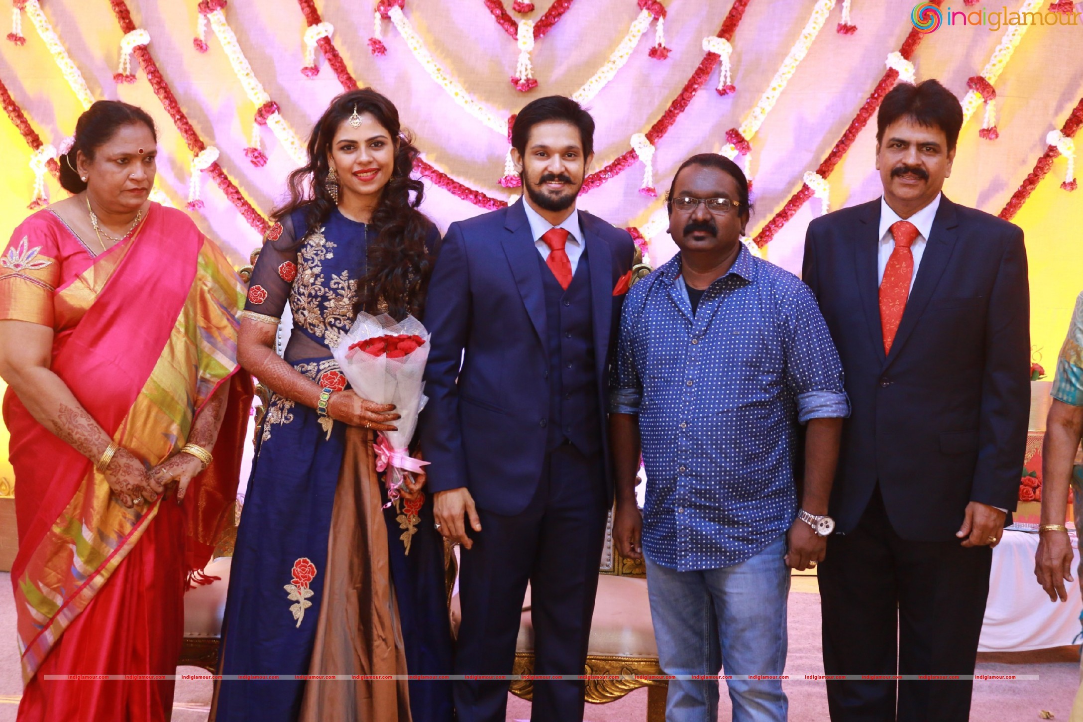 Actor Nakul Sruti Wedding Reception Event hd photo
