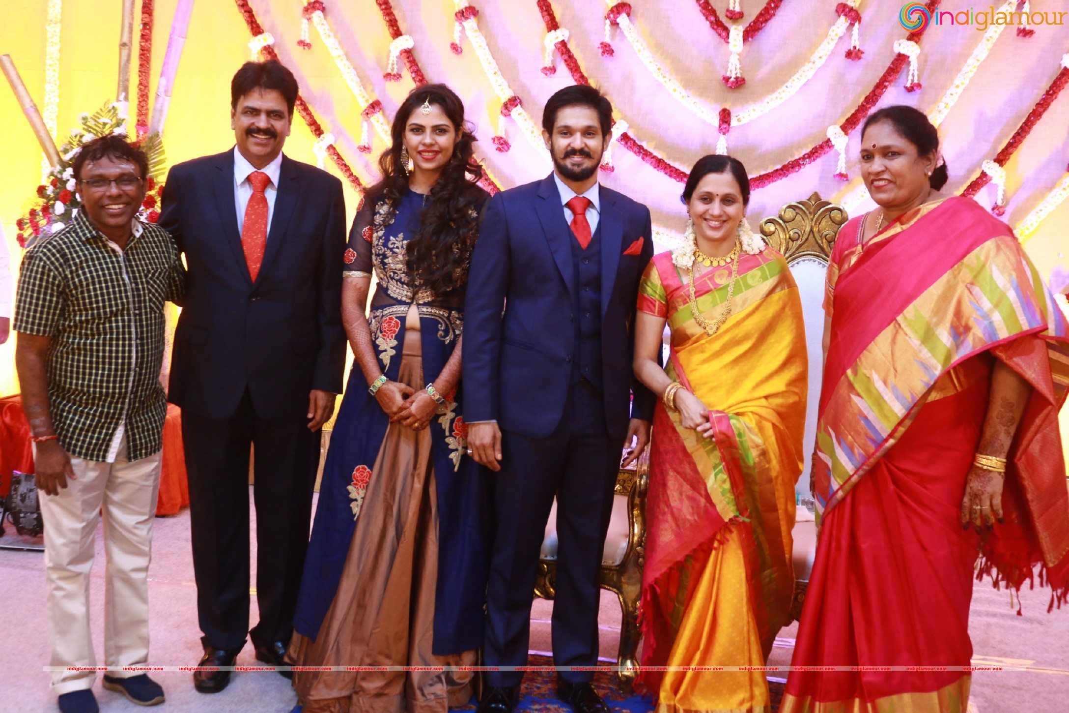 Actor Nakul Sruti Wedding Reception Event hd photo