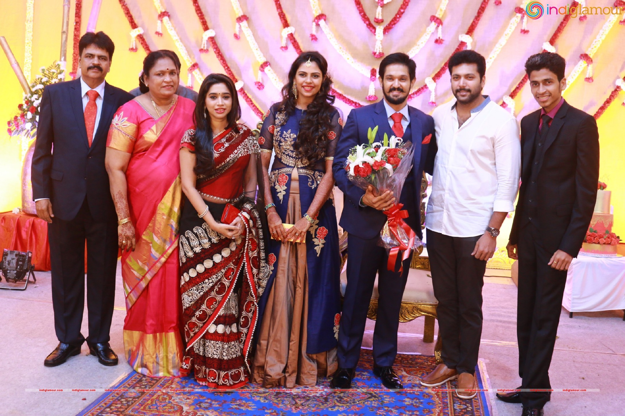 Actor Nakul Sruti Wedding Reception Event hd photo