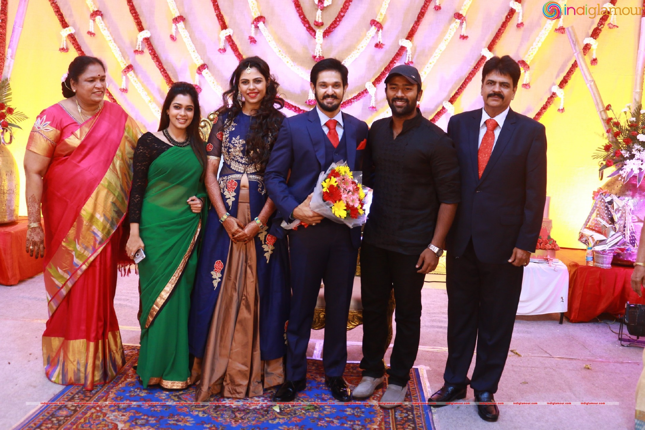 Actor Nakul Sruti Wedding Reception Event hd photo