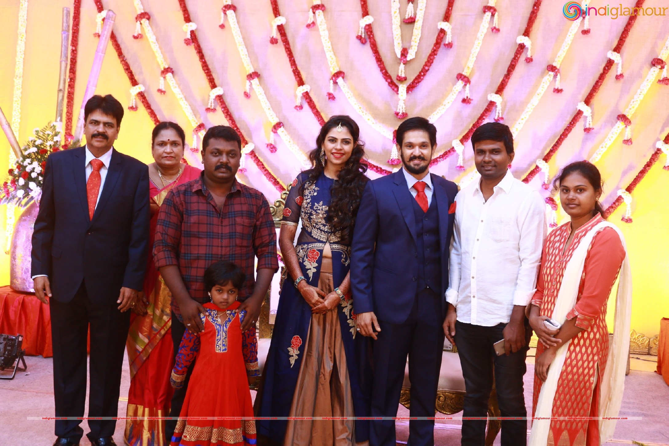 Actor Nakul Sruti Wedding Reception Event hd photo
