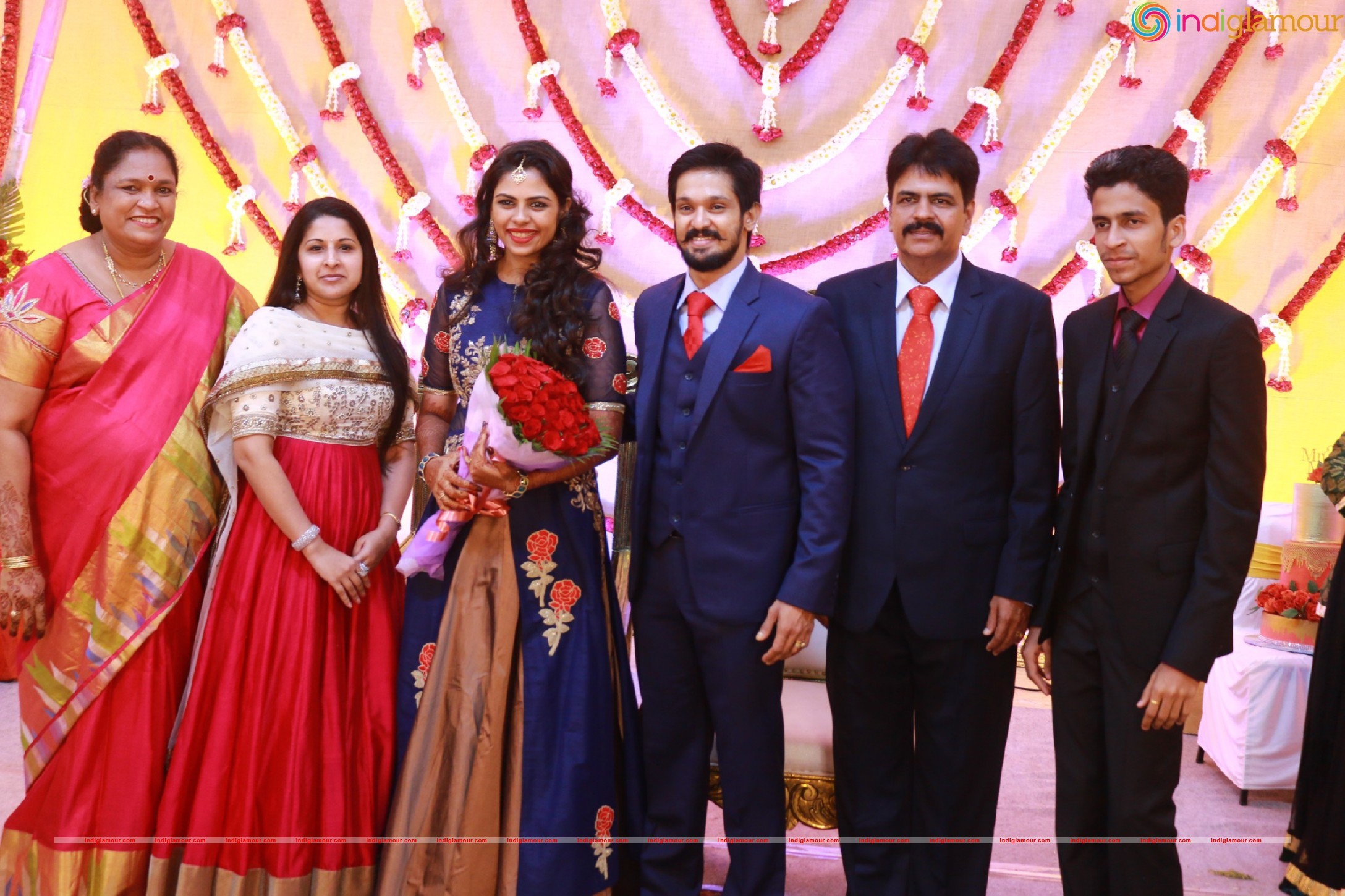 Actor Nakul Sruti Wedding Reception Event hd photo