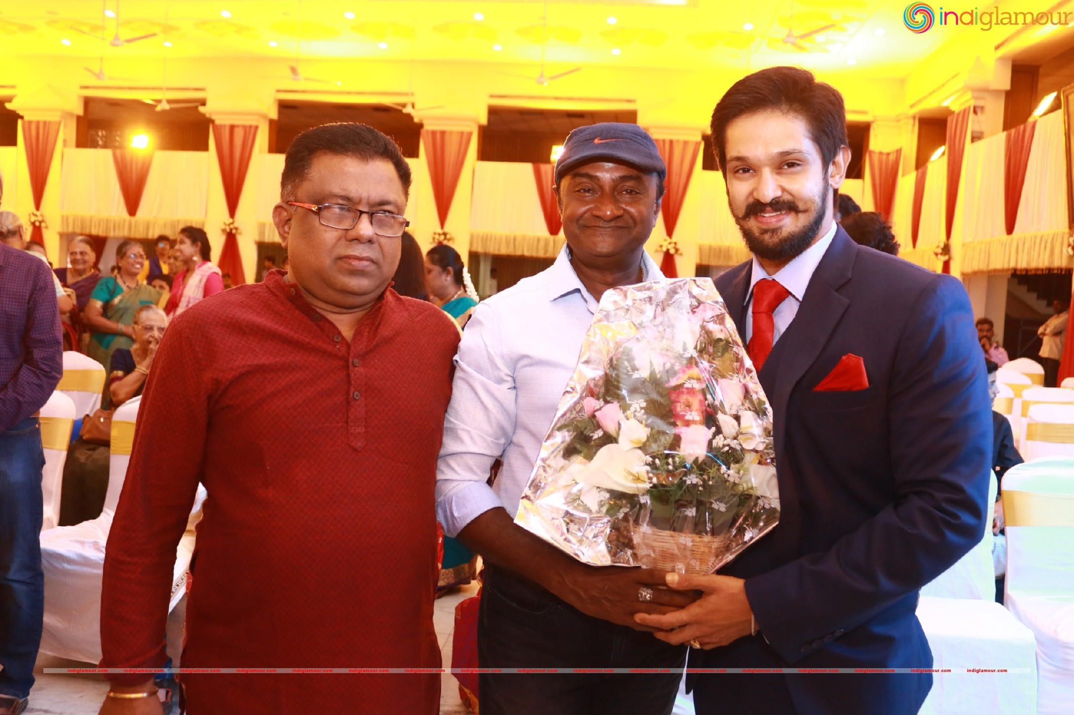 Actor Nakul Sruti Wedding Reception Event hd photo