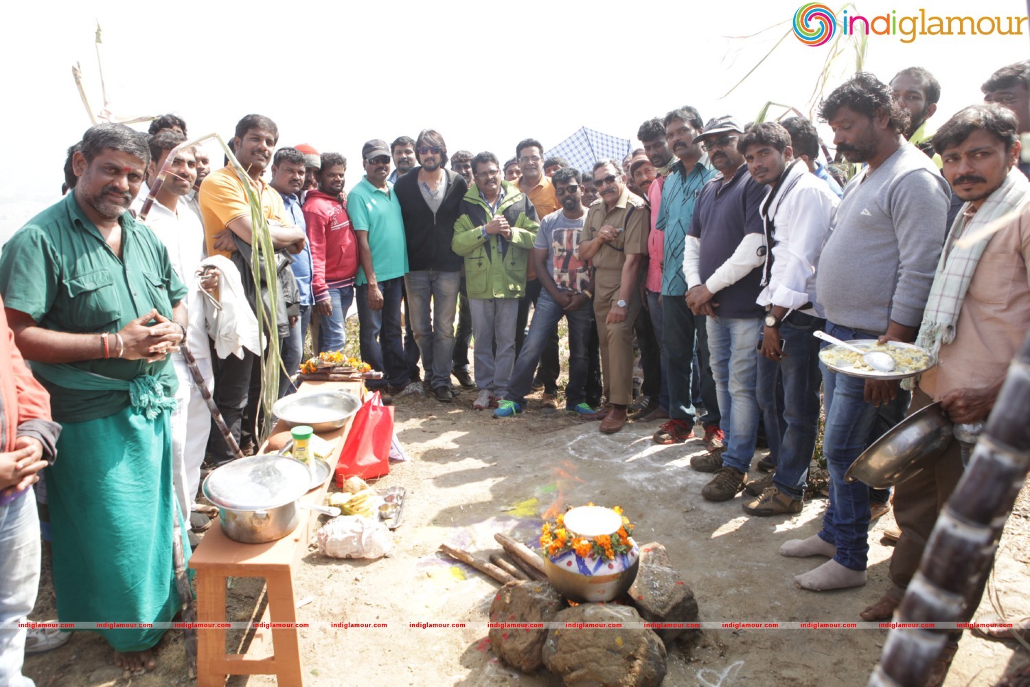 Pongal is celebrated Mudinja Ivana Pudi Movie Crew Event hd photo
