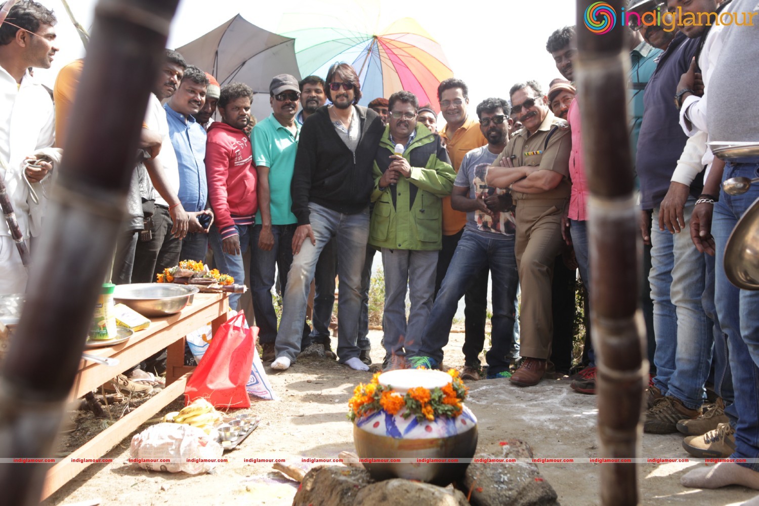 Pongal is celebrated Mudinja Ivana Pudi Movie Crew Event hd photo