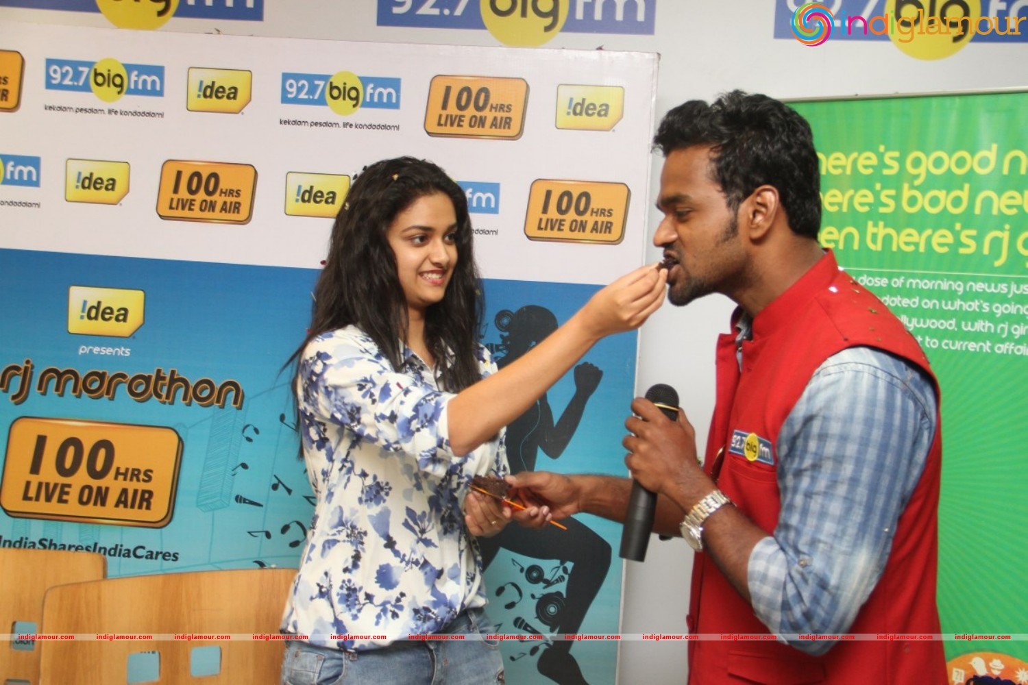 100 Hours On Air RJ Marathon By RJ Giri Giri Event hd photo