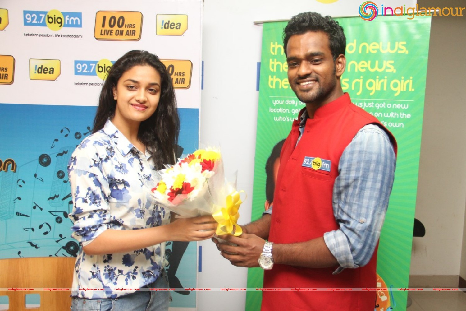 100 Hours On Air RJ Marathon By RJ Giri Giri Event hd photo