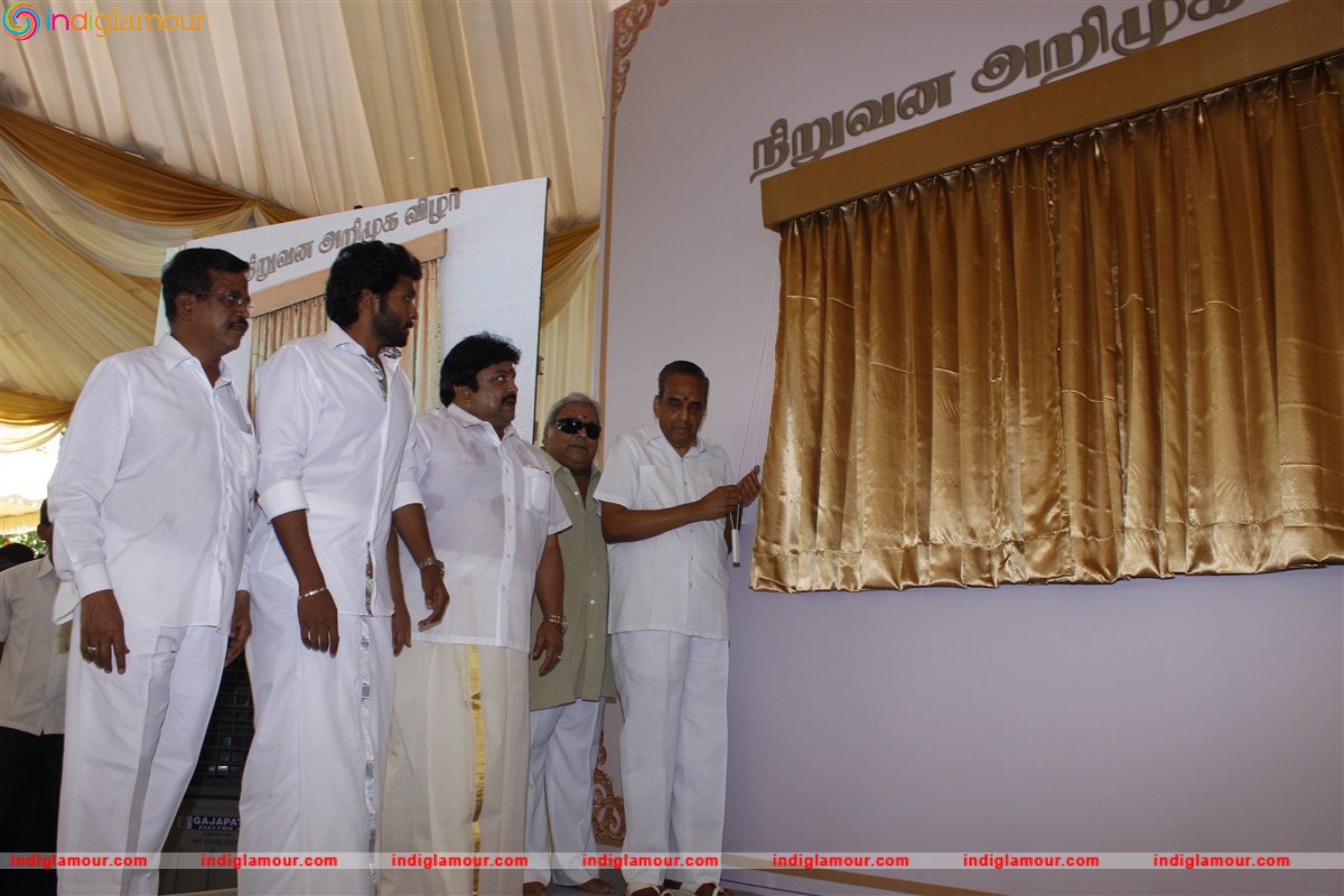 Actor Vikram Prabhu Movie Launch Photos Event hd photo