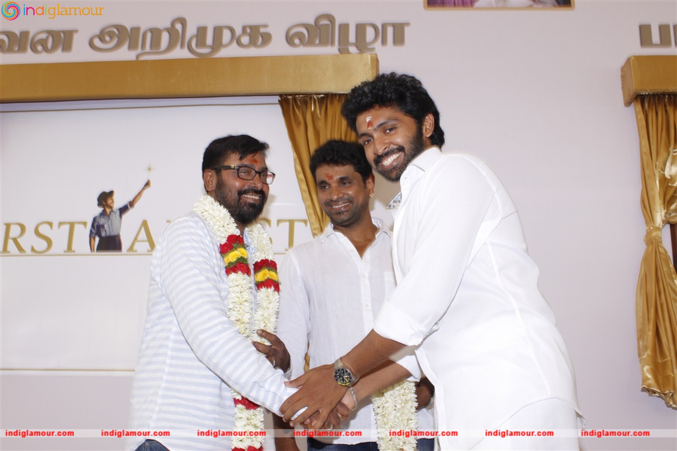 Actor Vikram Prabhu Movie Launch Photos Event hd photo