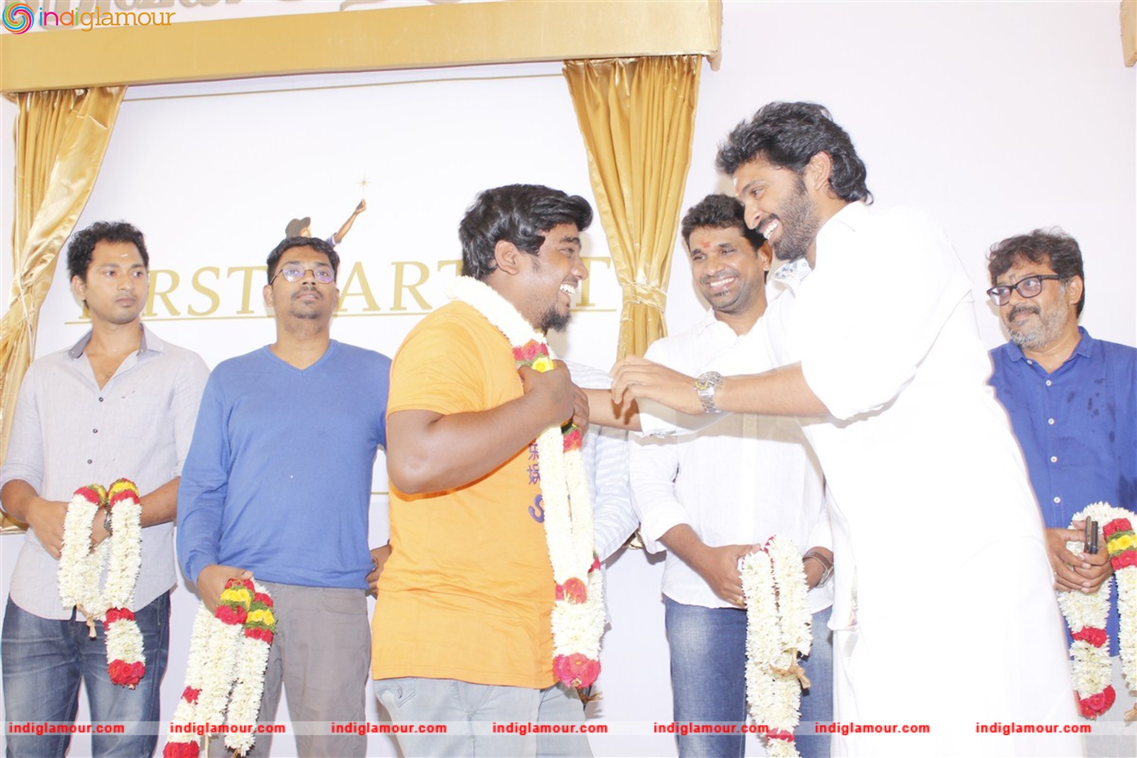 Actor Vikram Prabhu Movie Launch Photos Event hd photo