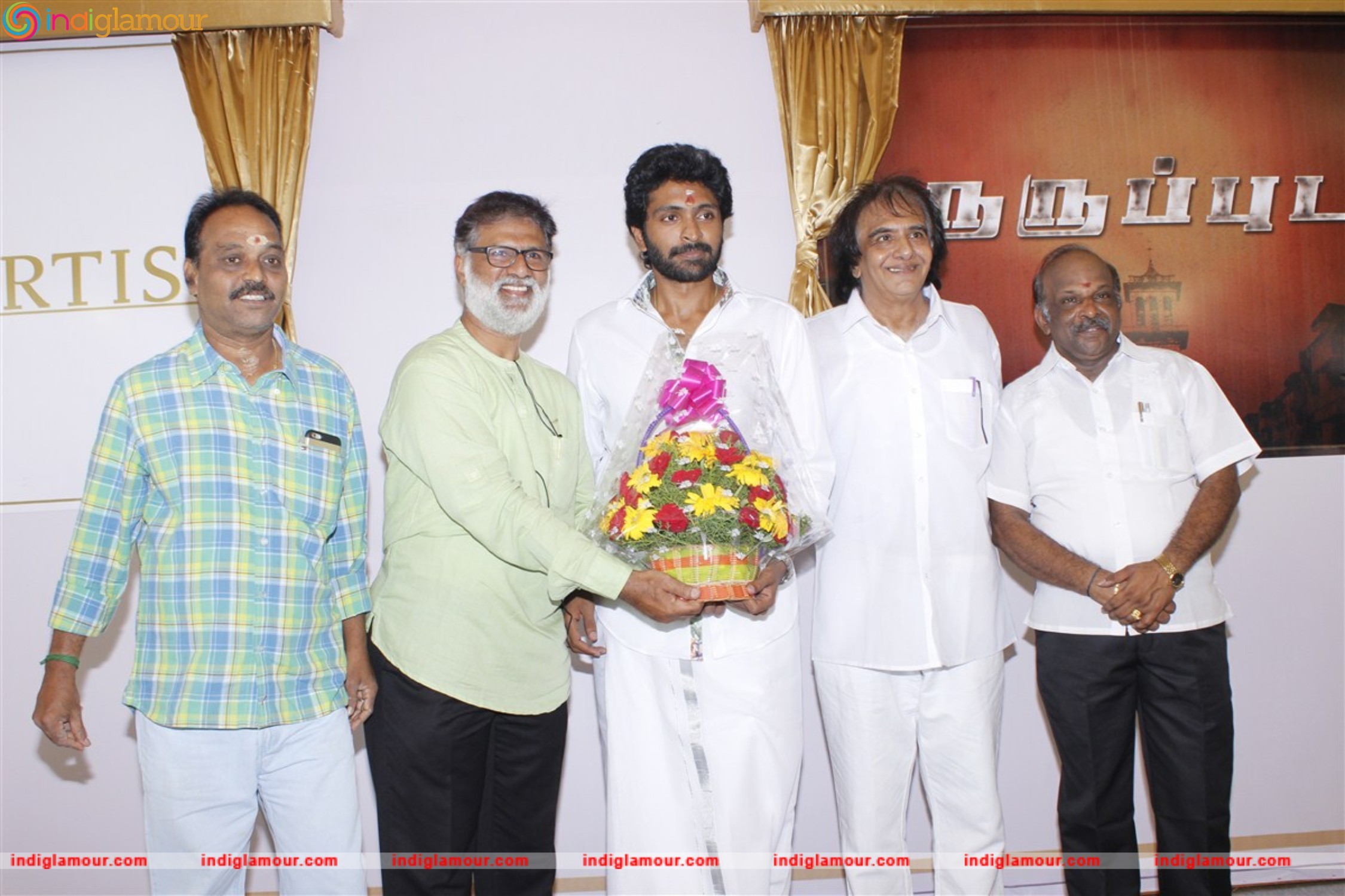Actor Vikram Prabhu Movie Launch Photos Event hd photo
