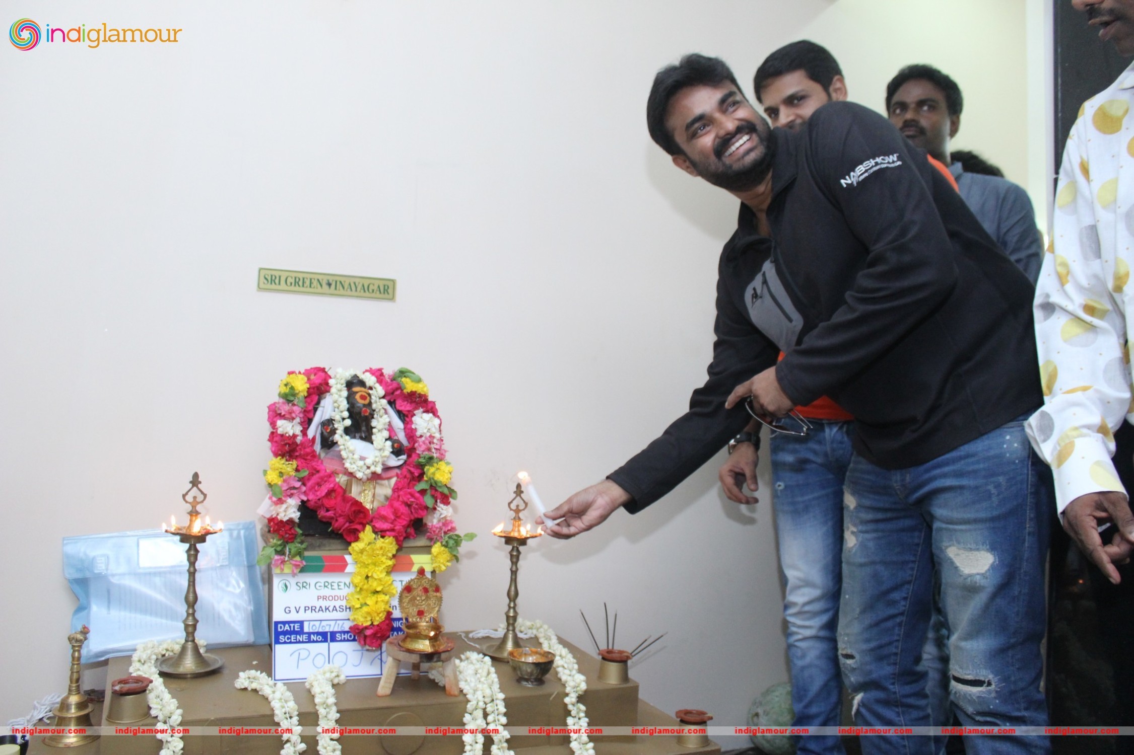 Sri Green Productions Production No 4 Pooja Stills Event hd photo