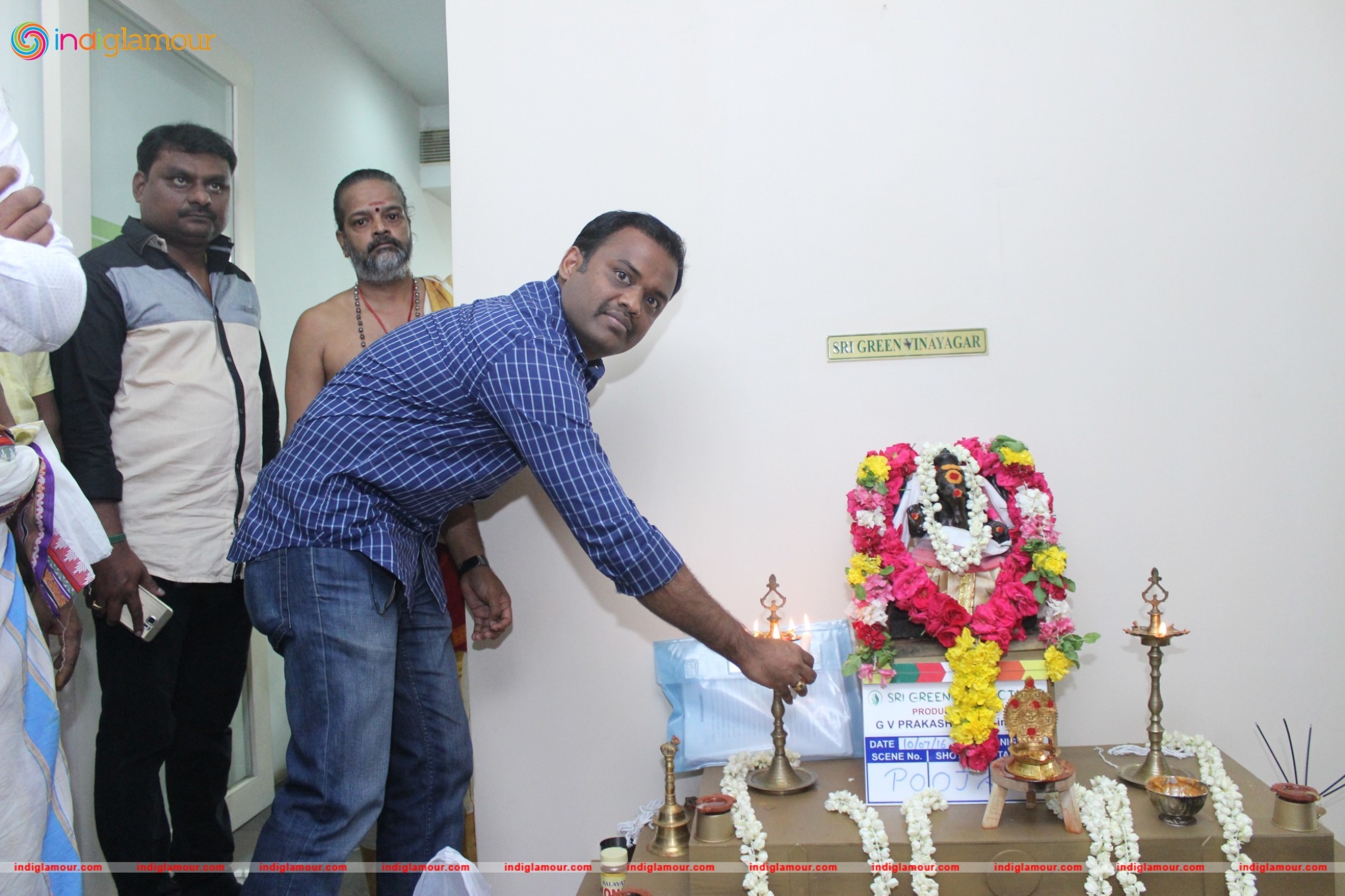 Sri Green Productions Production No 4 Pooja Stills Event hd photo