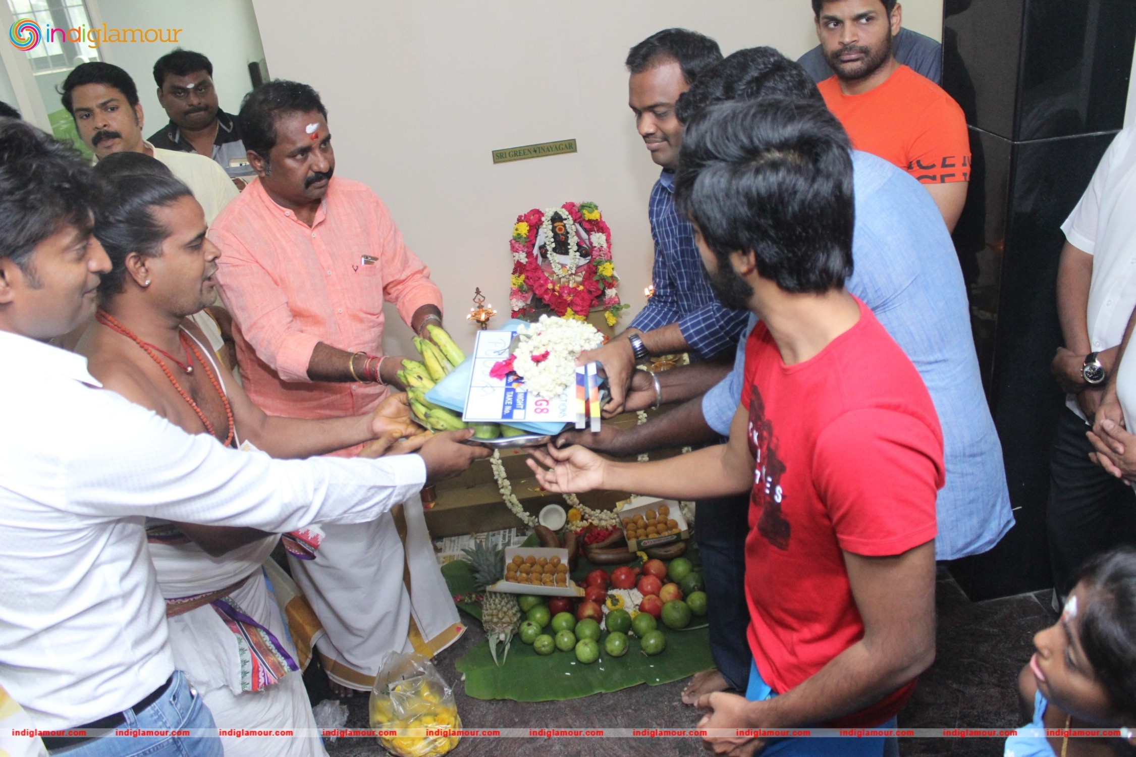 Sri Green Productions Production No 4 Pooja Stills Event hd photo