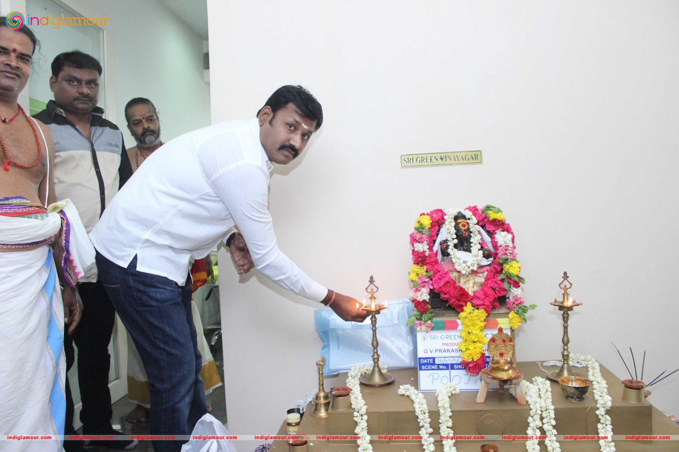 Sri Green Productions Production No 4 Pooja Stills Event hd photo
