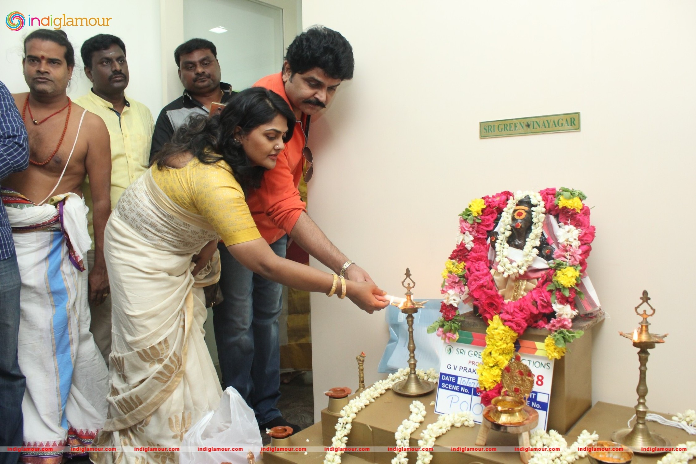 Sri Green Productions Production No 4 Pooja Stills Event hd photo