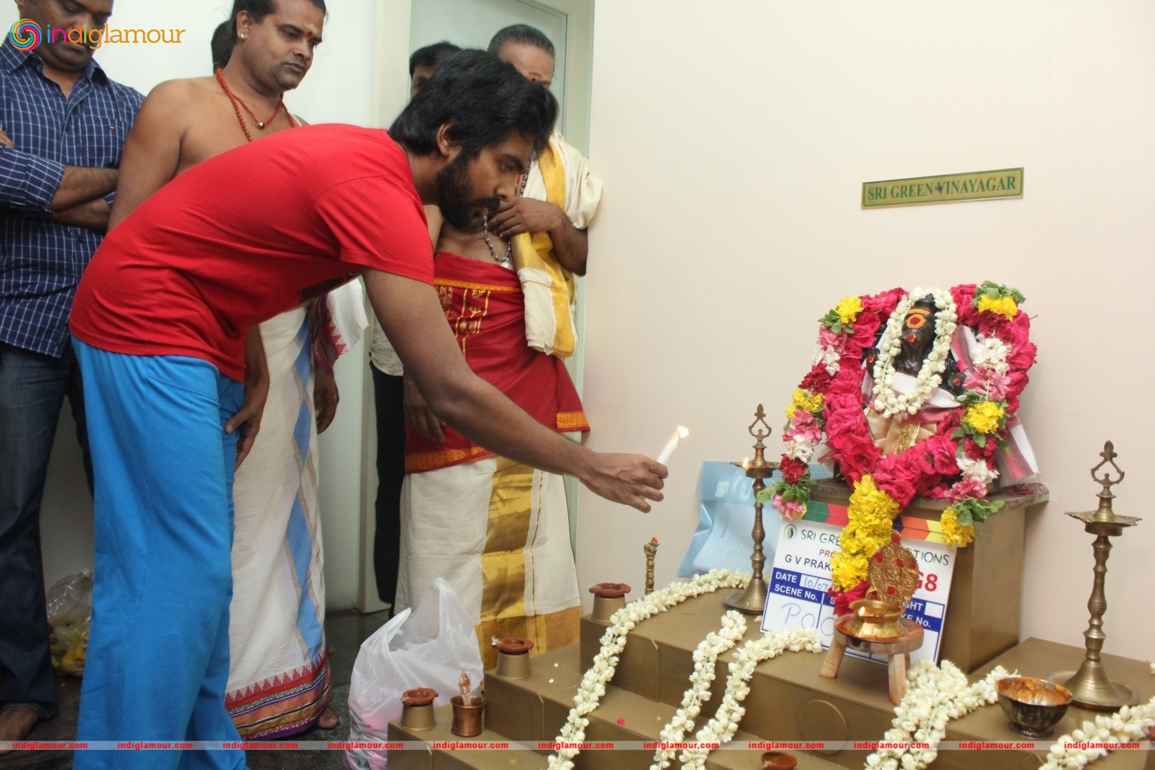 Sri Green Productions Production No 4 Pooja Stills Event hd photo