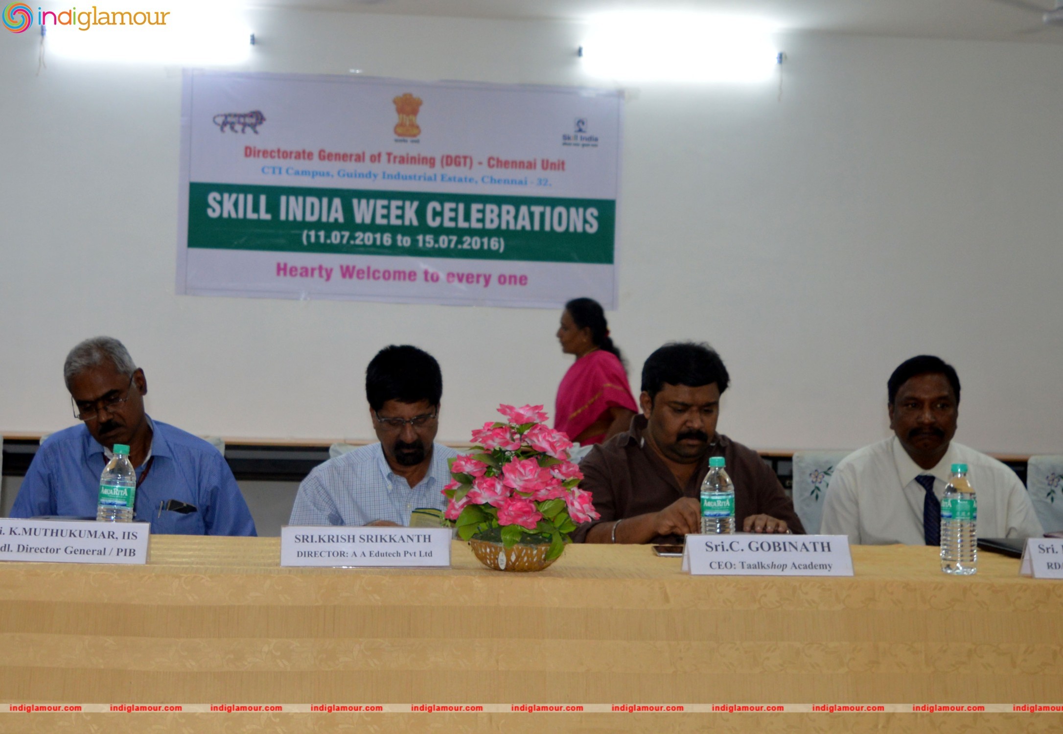 Cricketer Srikanth Opened Gopinath Employment Agency of the Federal Government Event hd photo