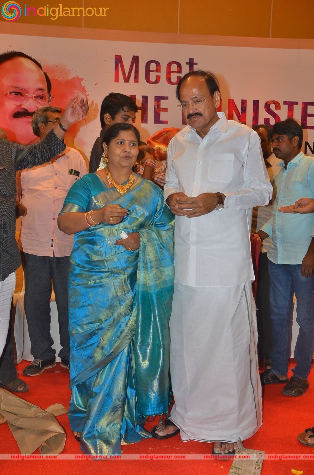 South Indian Film Chamber Union Felicitating Minister Venkaiah Naidu Event hd photo