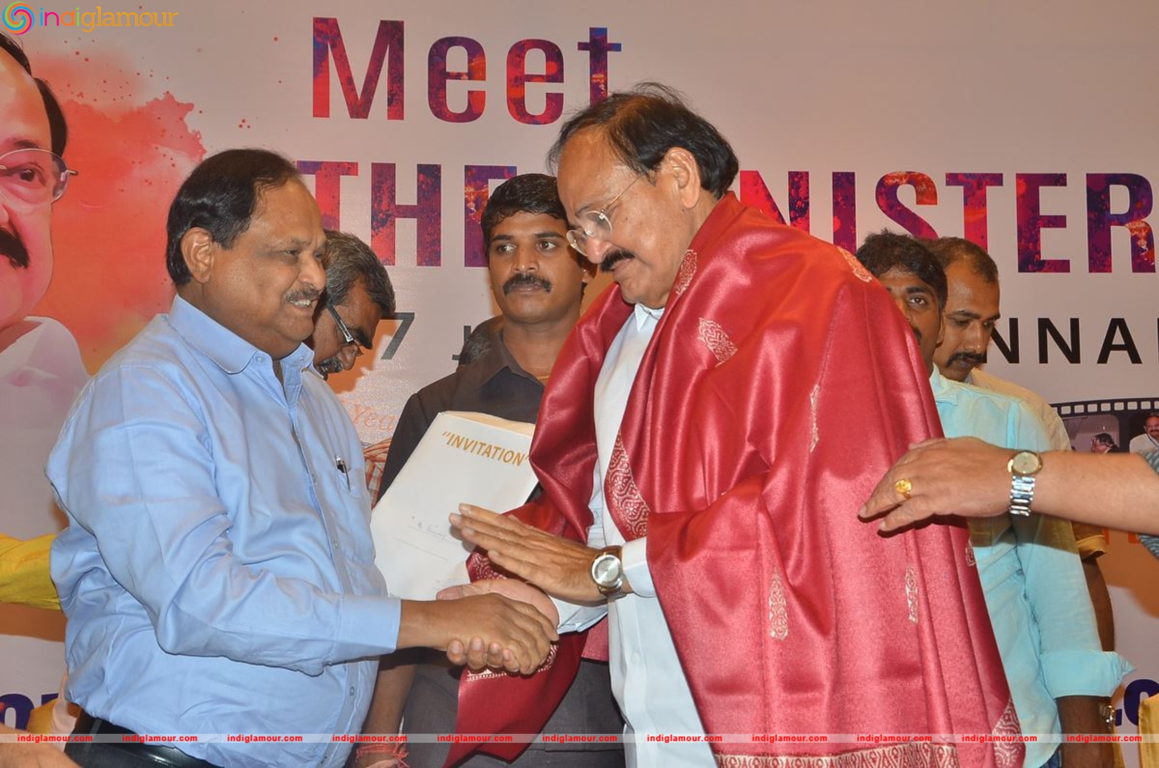 South Indian Film Chamber Union Felicitating Minister Venkaiah Naidu Event hd photo