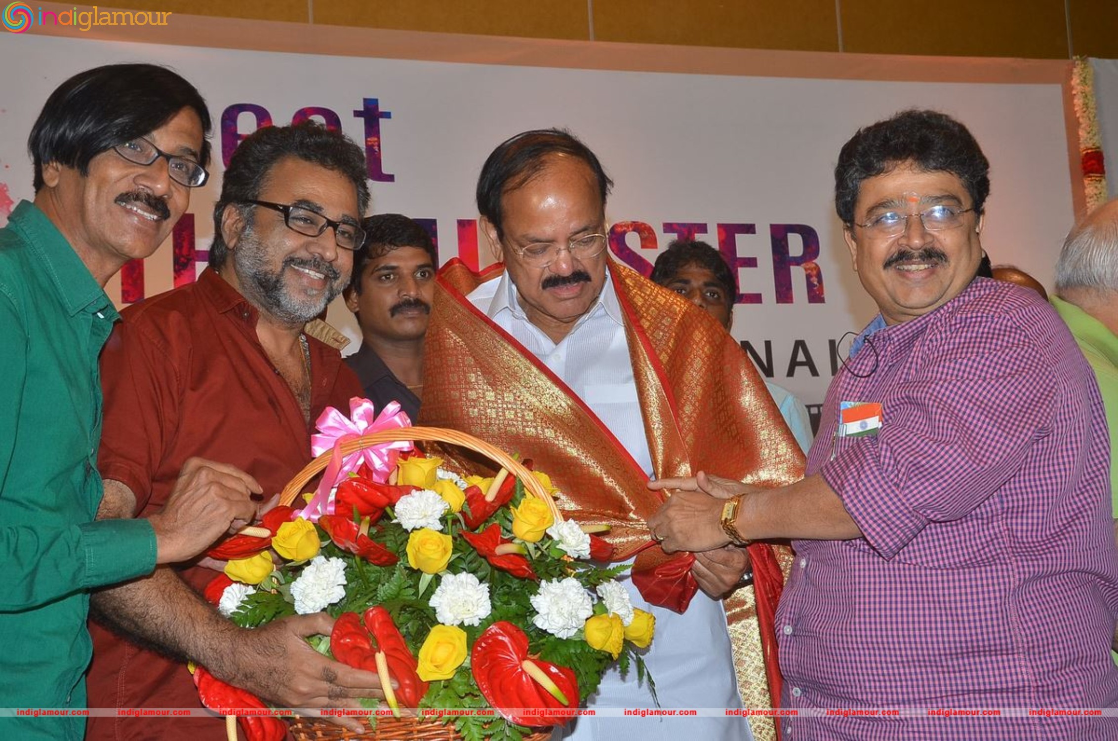 South Indian Film Chamber Union Felicitating Minister Venkaiah Naidu Event hd photo