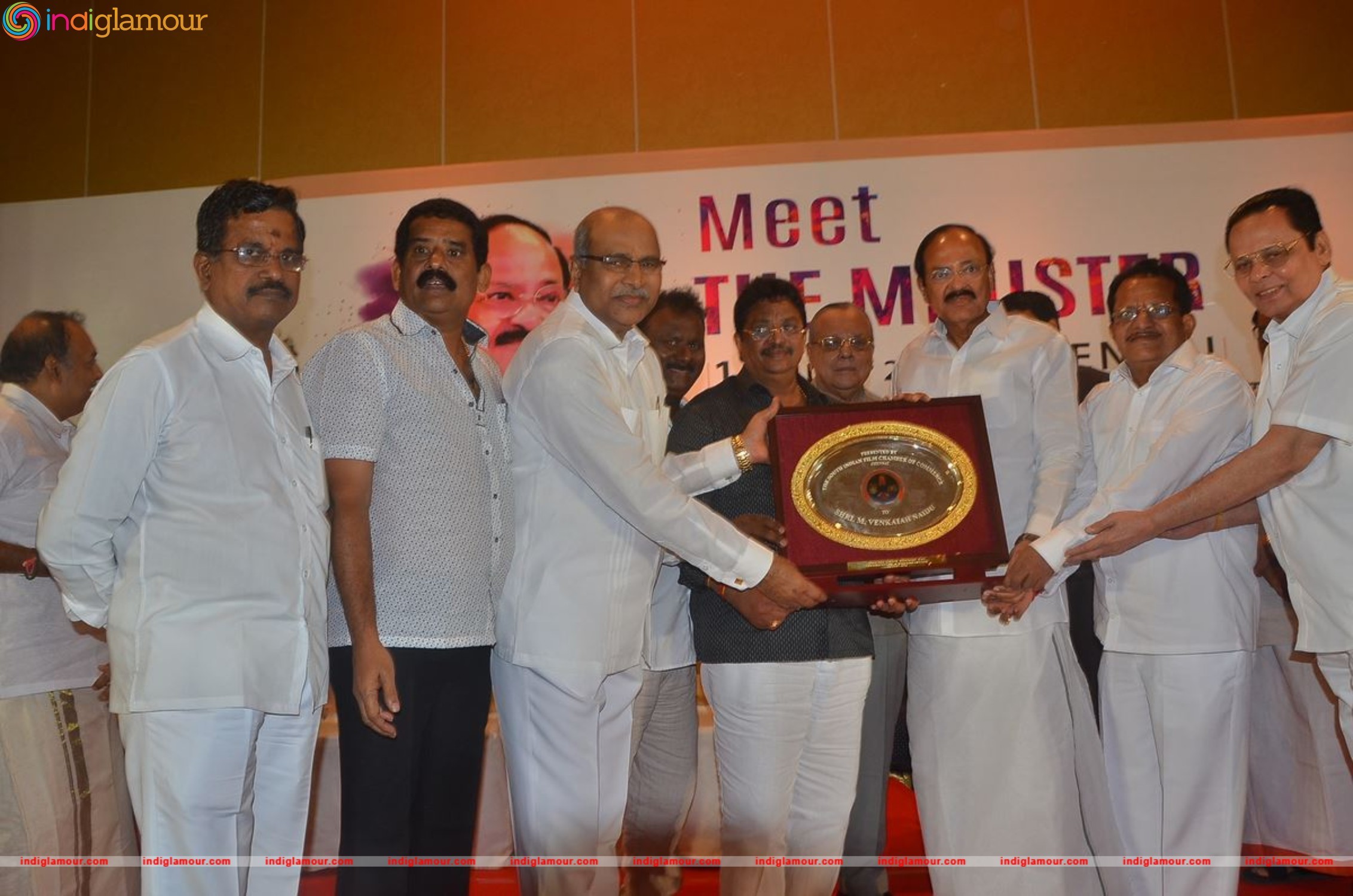 South Indian Film Chamber Union Felicitating Minister Venkaiah Naidu Event hd photo