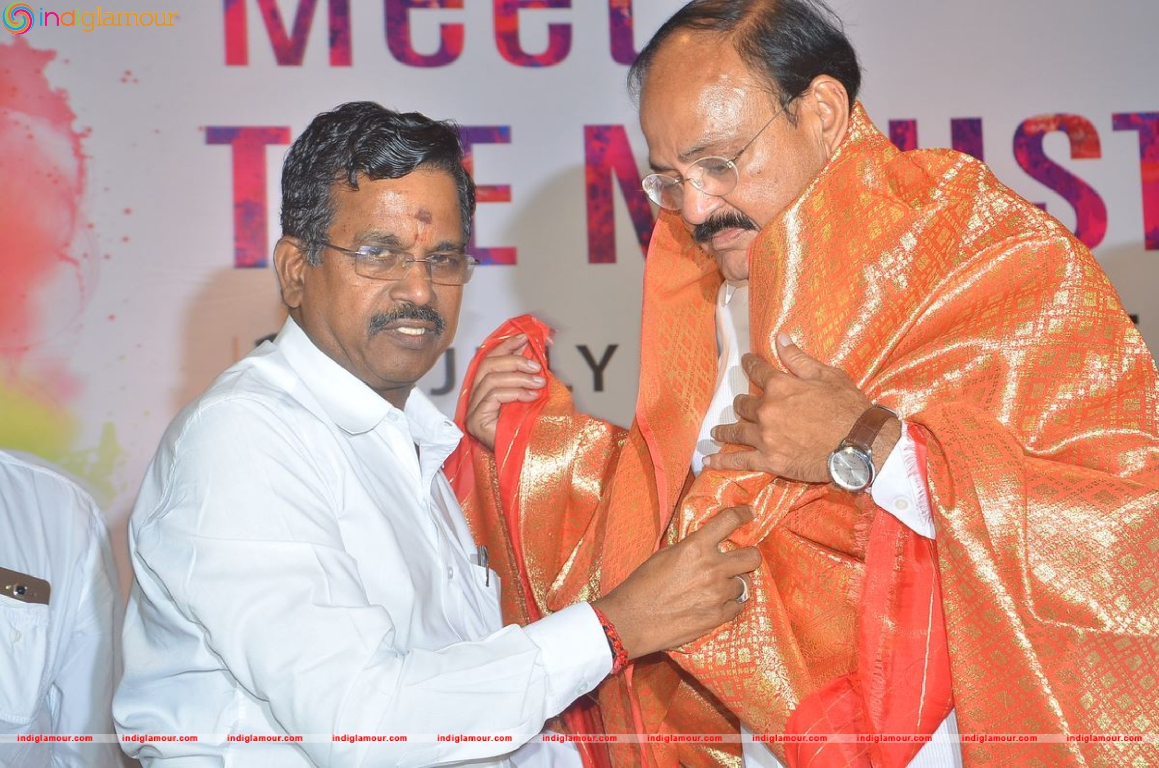 South Indian Film Chamber Union Felicitating Minister Venkaiah Naidu Event hd photo