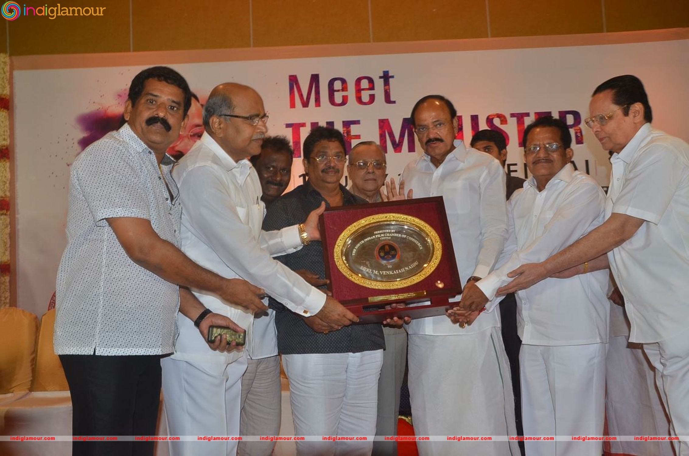 South Indian Film Chamber Union Felicitating Minister Venkaiah Naidu Event hd photo