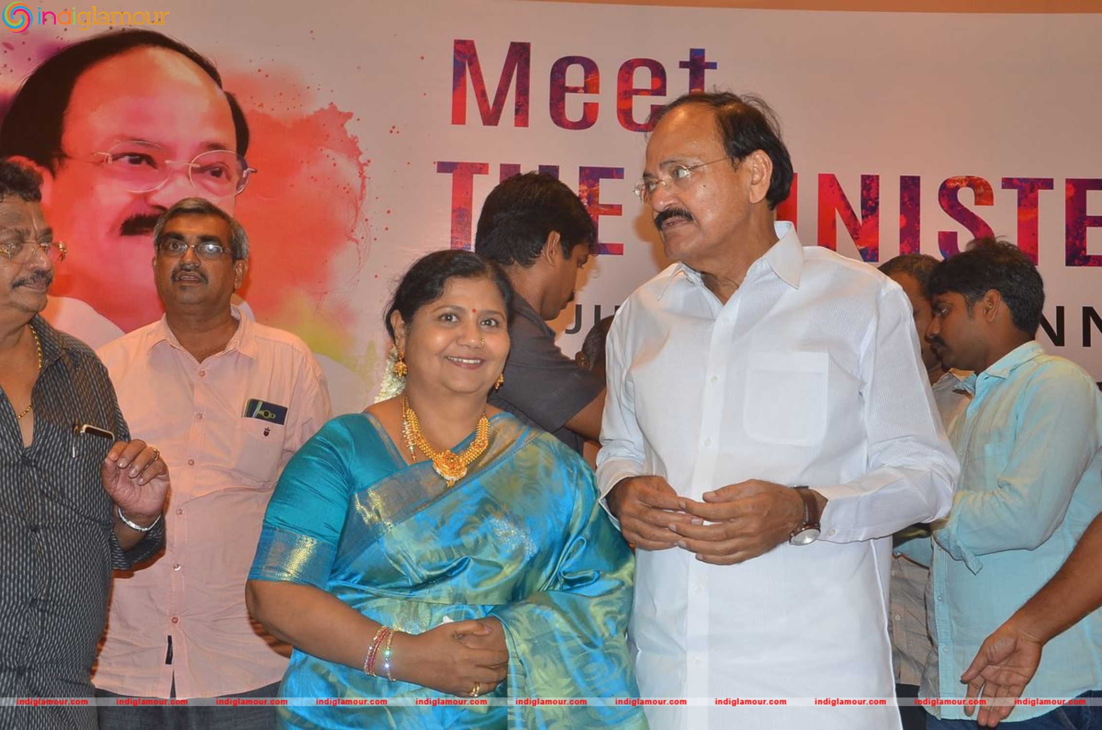 South Indian Film Chamber Union Felicitating Minister Venkaiah Naidu Event hd photo