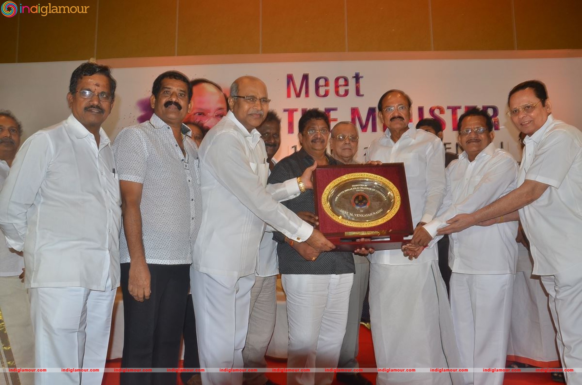 South Indian Film Chamber Union Felicitating Minister Venkaiah Naidu Event hd photo