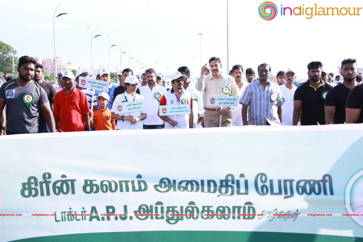 Kalam Green Peace Rally hosted by Padmshree Vivek Event hd photo