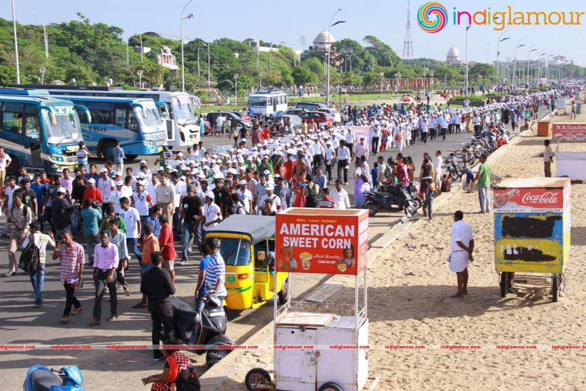 Kalam Green Peace Rally hosted by Padmshree Vivek Event hd photo