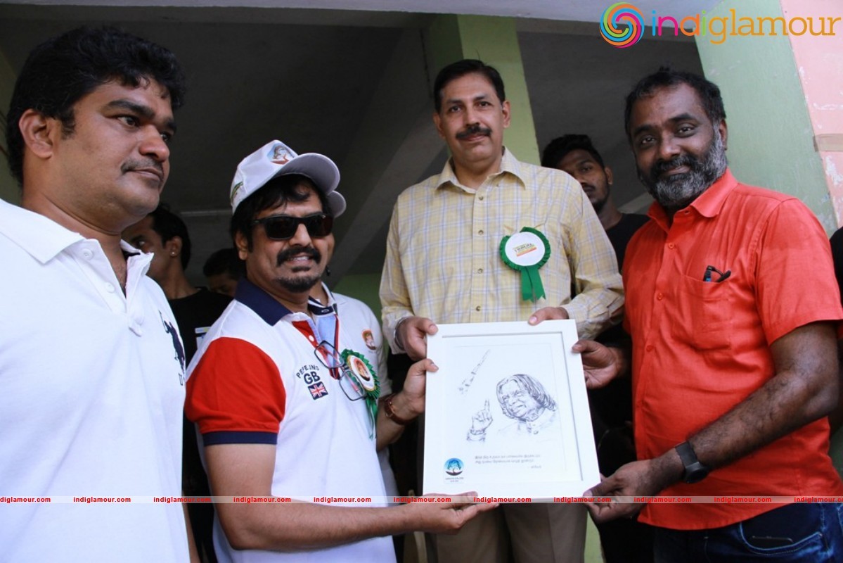 Kalam Green Peace Rally hosted by Padmshree Vivek Event hd photo