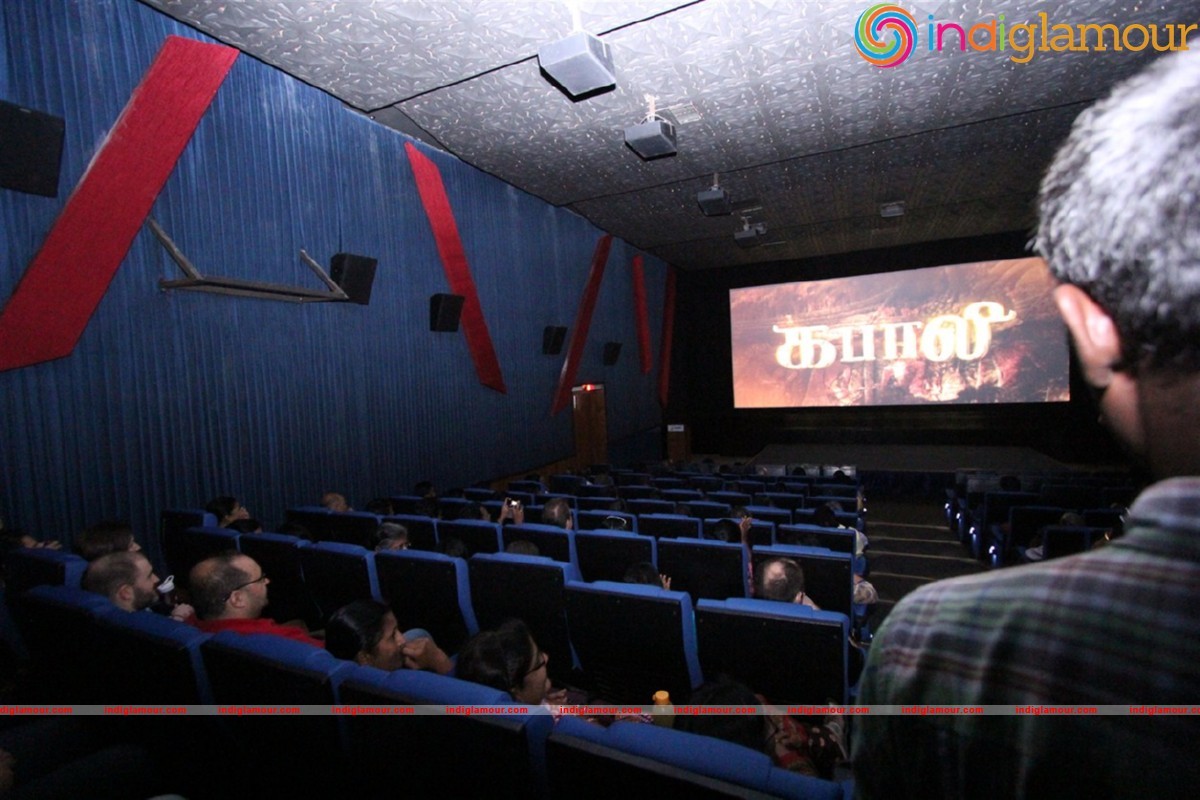 Us And Uk British Council And Director Priyadarshan And Kavitha Sai Prasad Watching in Kabali Event hd photo