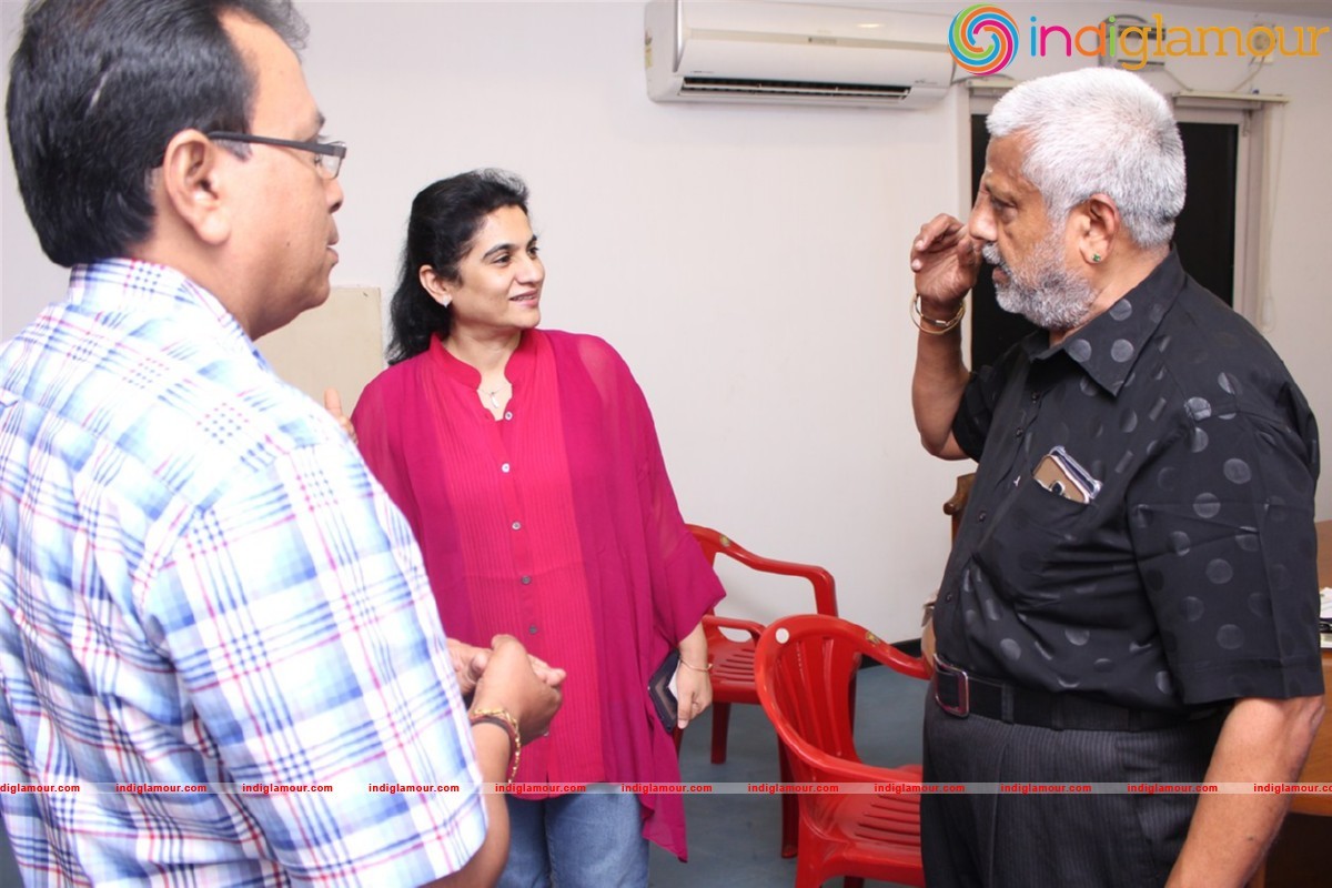 Us And Uk British Council And Director Priyadarshan And Kavitha Sai Prasad Watching in Kabali Event hd photo