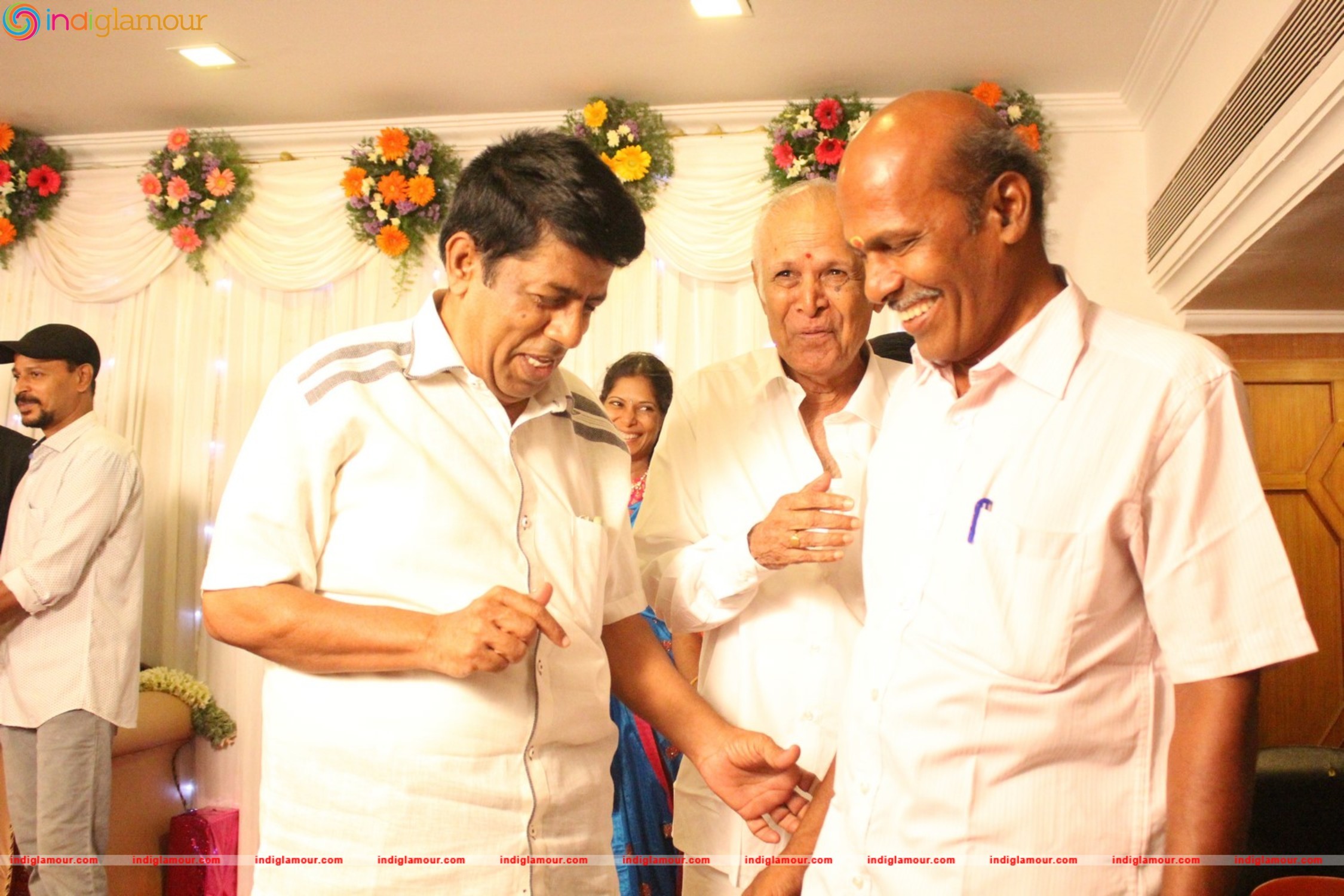 Producer Kalaignanam Grandson Jayakumar Wedding Reception Event hd photo