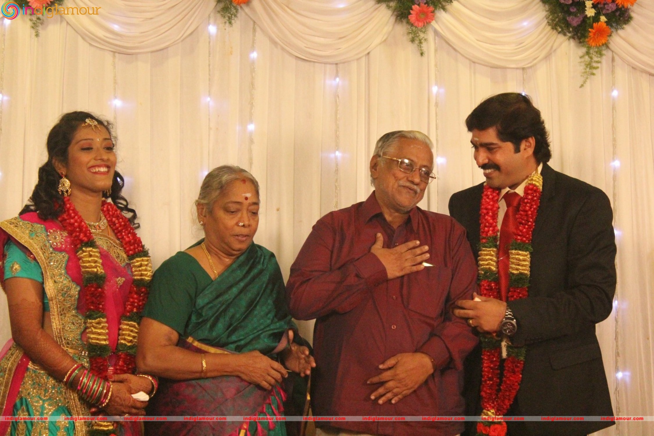 Producer Kalaignanam Grandson Jayakumar Wedding Reception Event hd photo