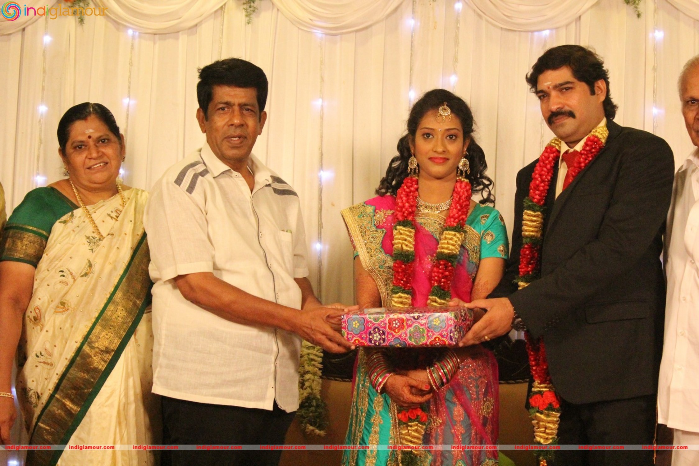 Producer Kalaignanam Grandson Jayakumar Wedding Reception Event hd photo