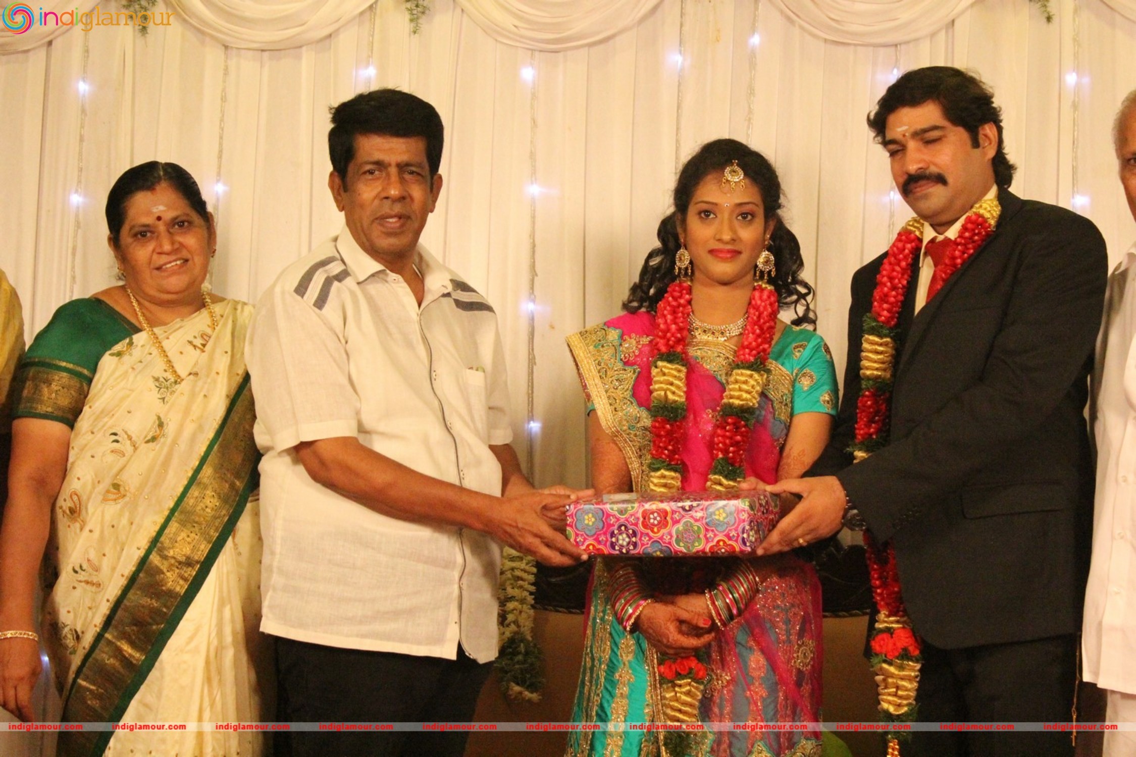 Producer Kalaignanam Grandson Jayakumar Wedding Reception Event hd photo