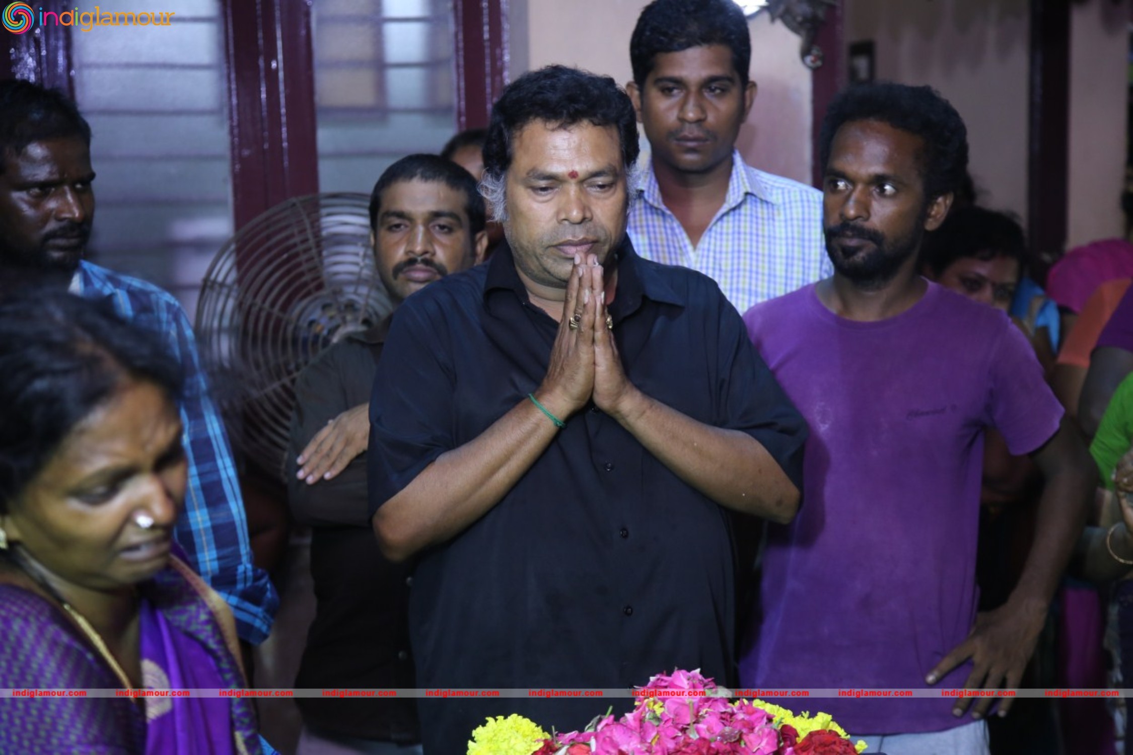 Actor Santhanam Father Passed Away Event hd photo