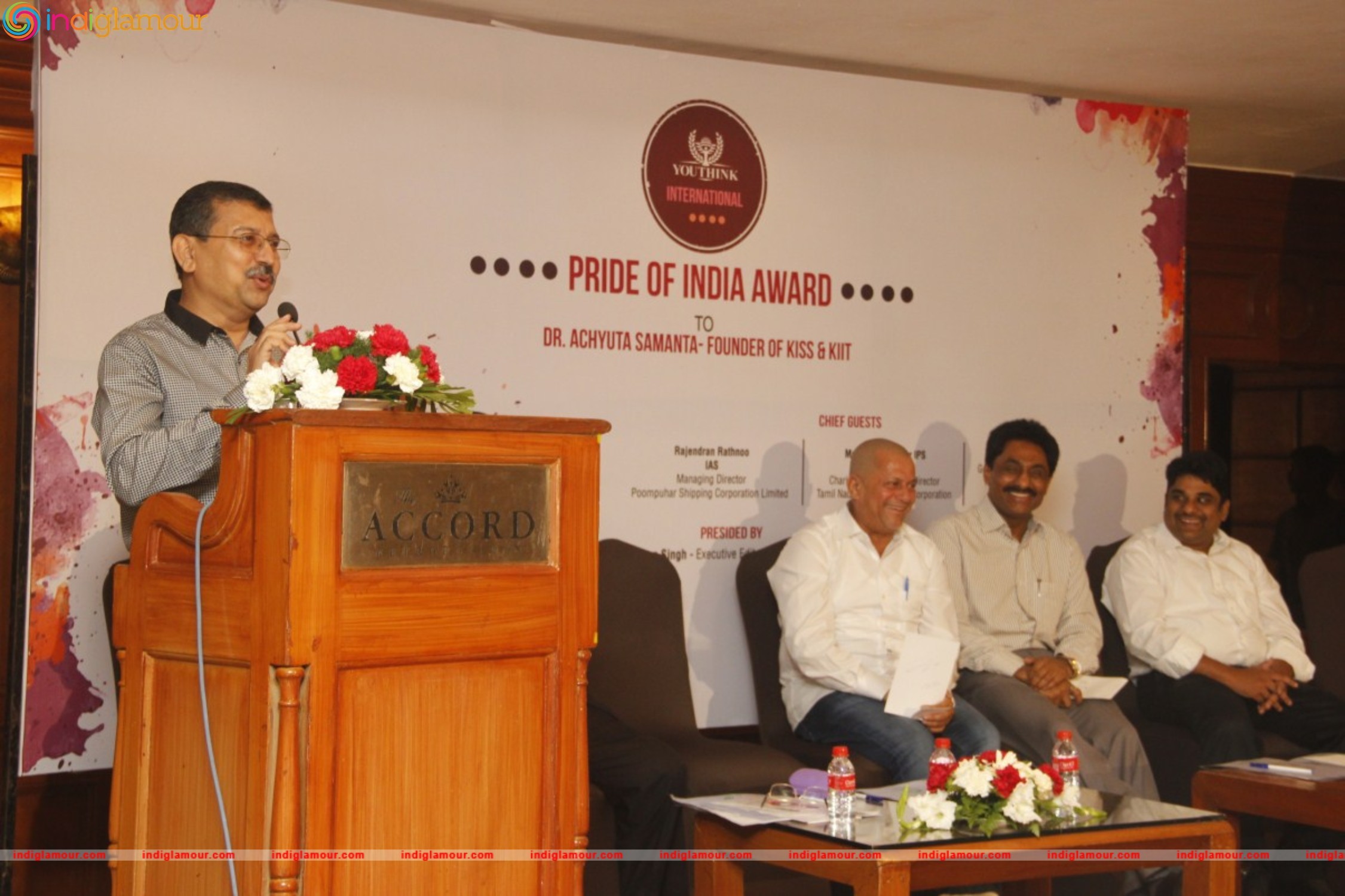 Dr Achyuta Samanta Gets Pride of India Award Event hd photo
