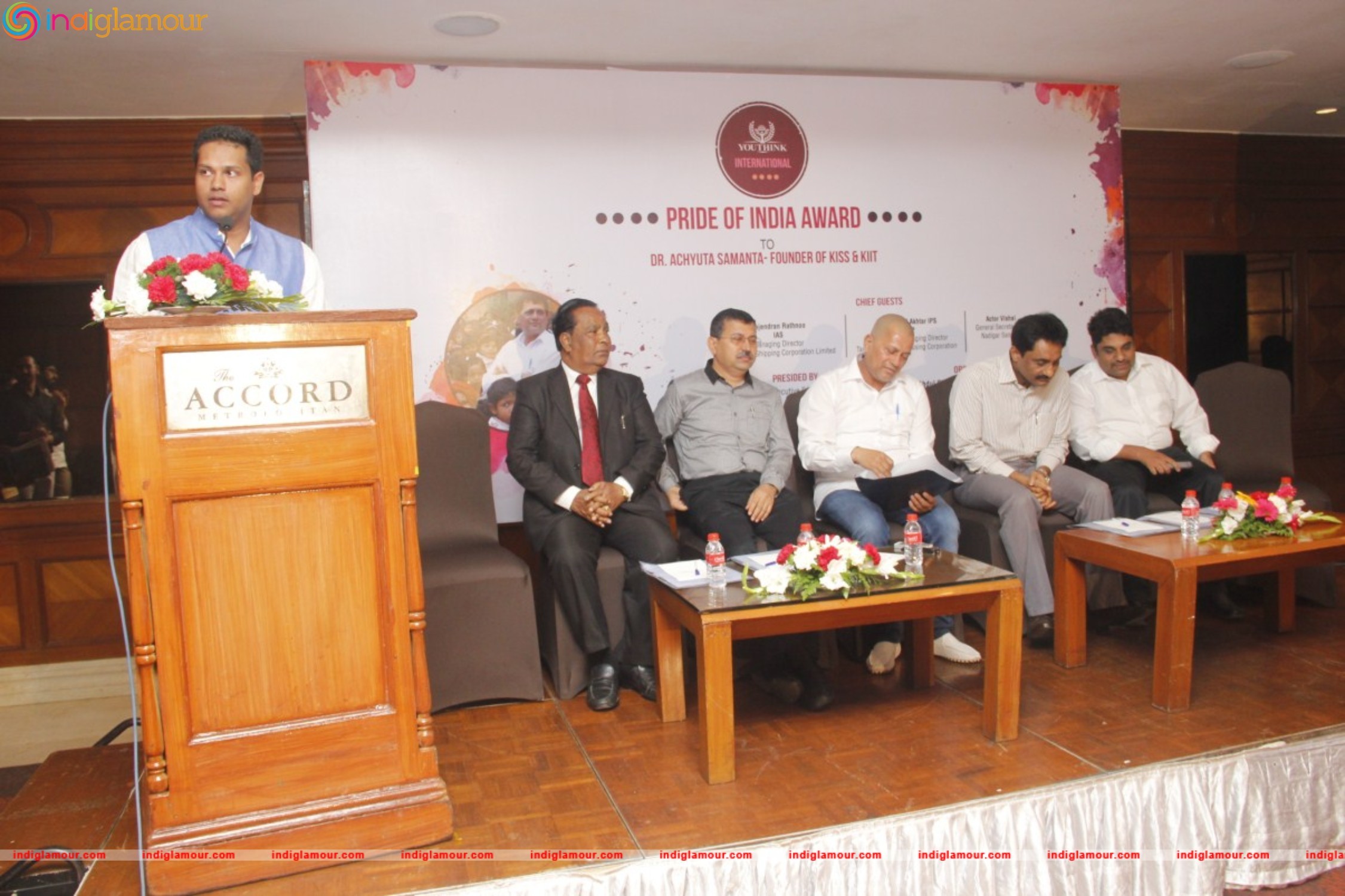 Dr Achyuta Samanta Gets Pride of India Award Event hd photo