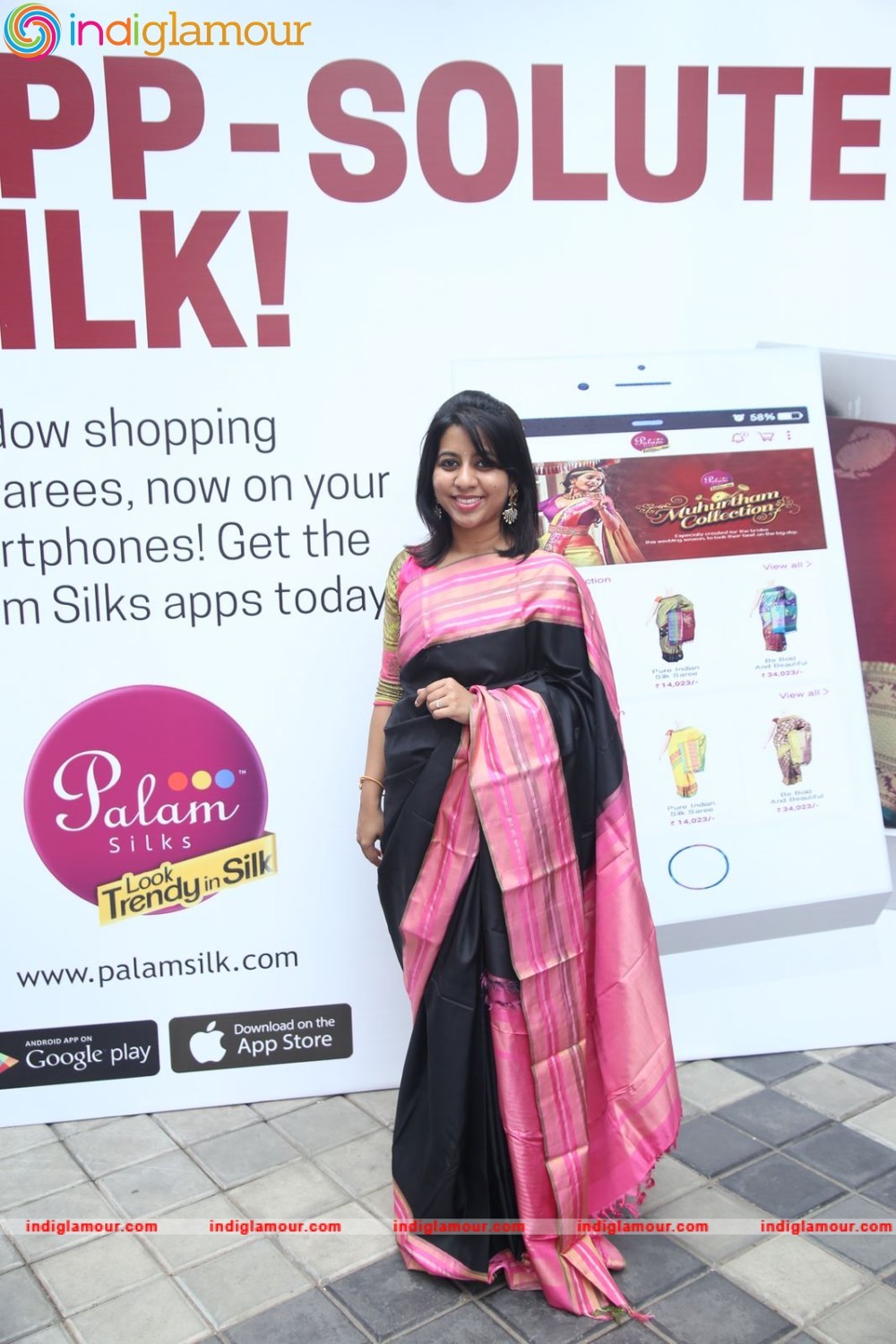 Palam Silks App Launch by Jeyashree Ravi Event hd photo