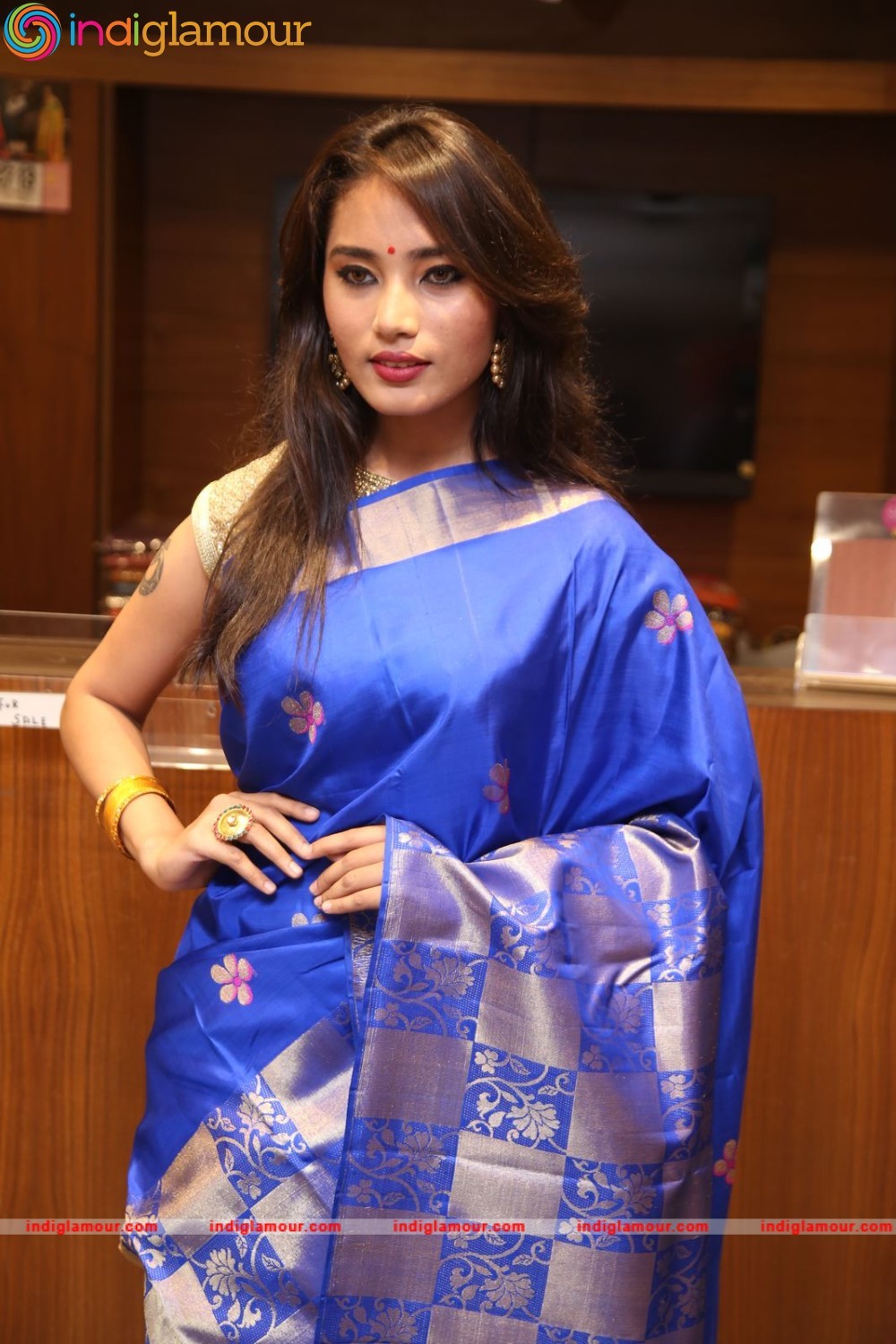 Palam Silks App Launch by Jeyashree Ravi Event hd photo