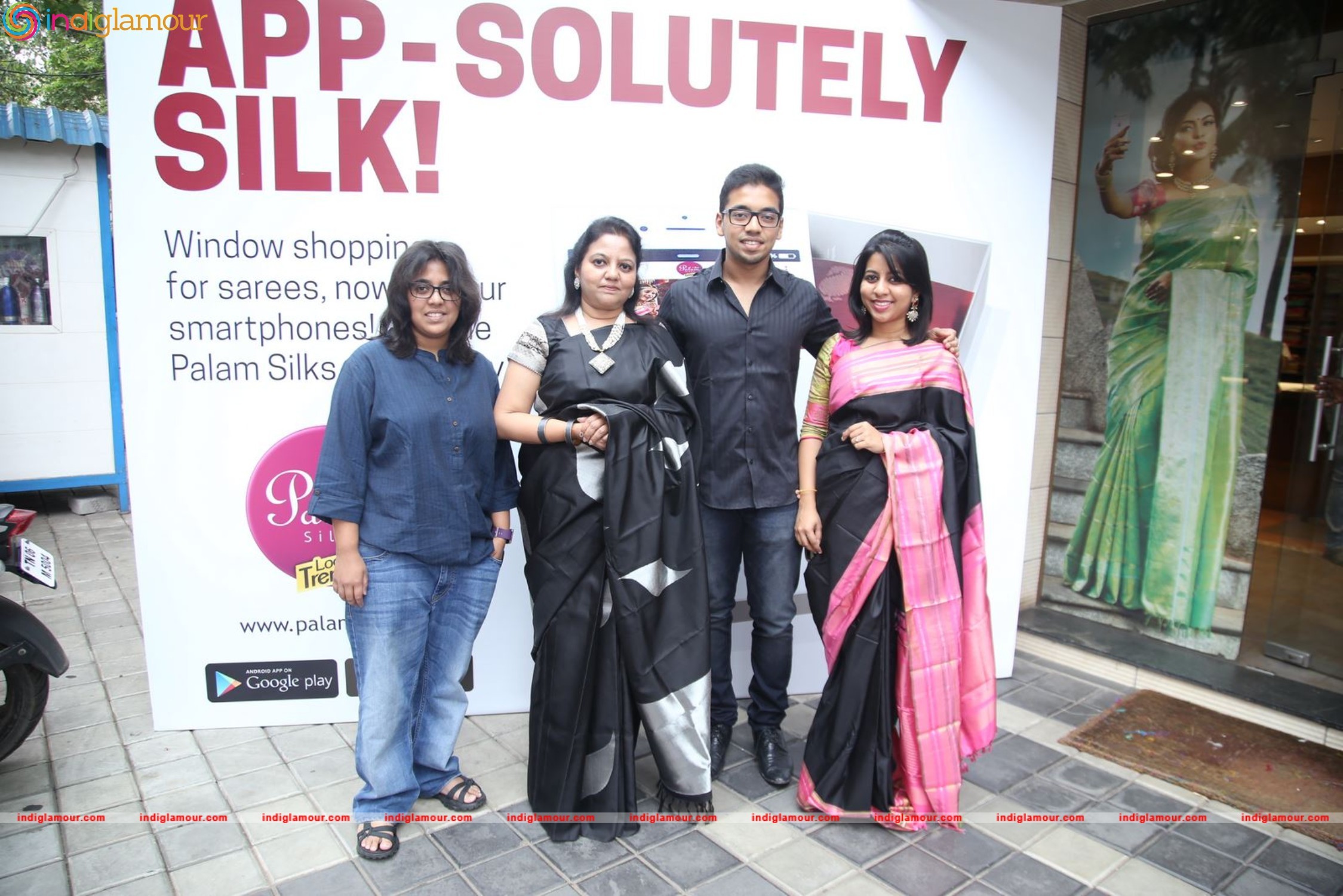 Palam Silks App Launch by Jeyashree Ravi Event hd photo