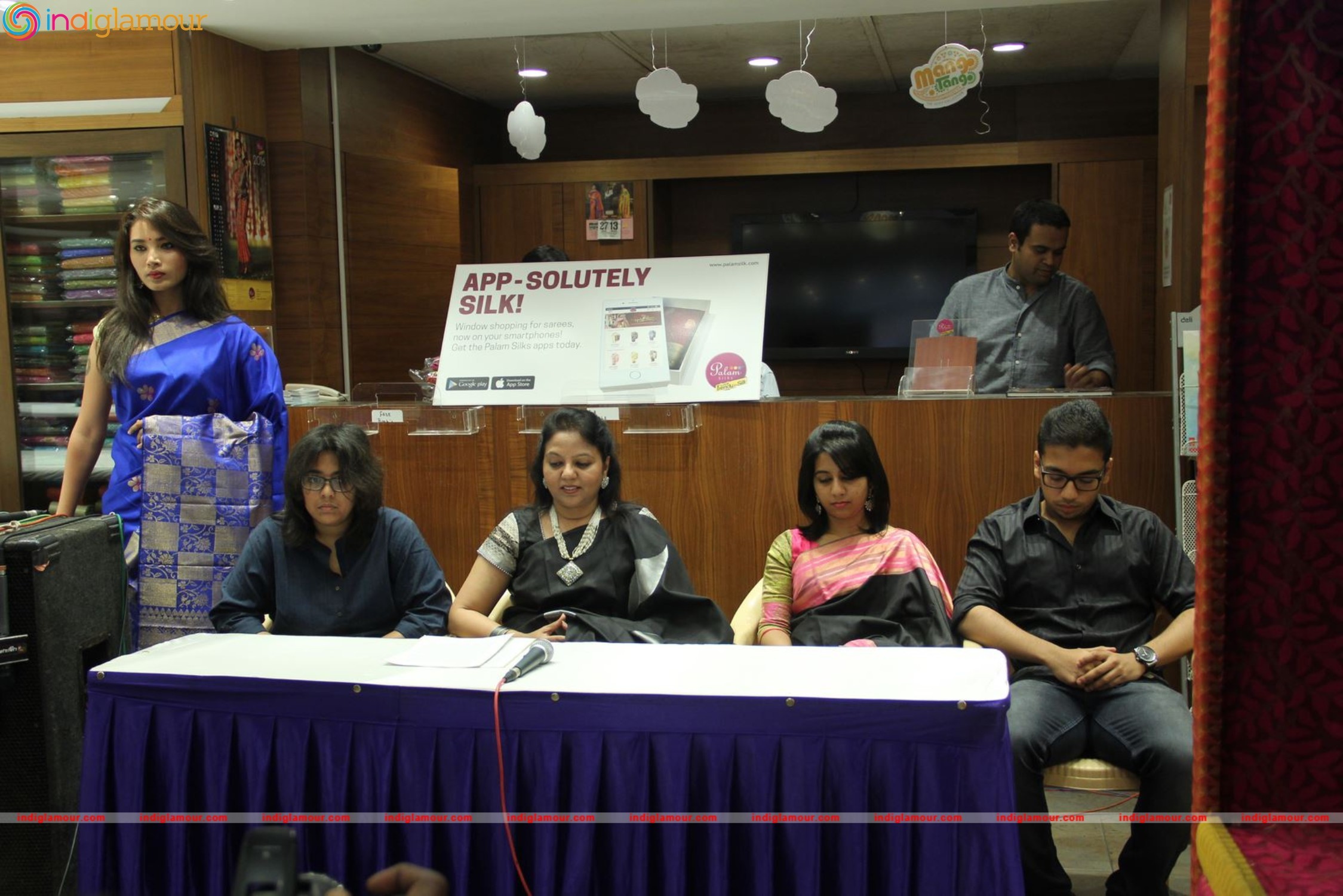 Palam Silks App Launch by Jeyashree Ravi Event hd photo