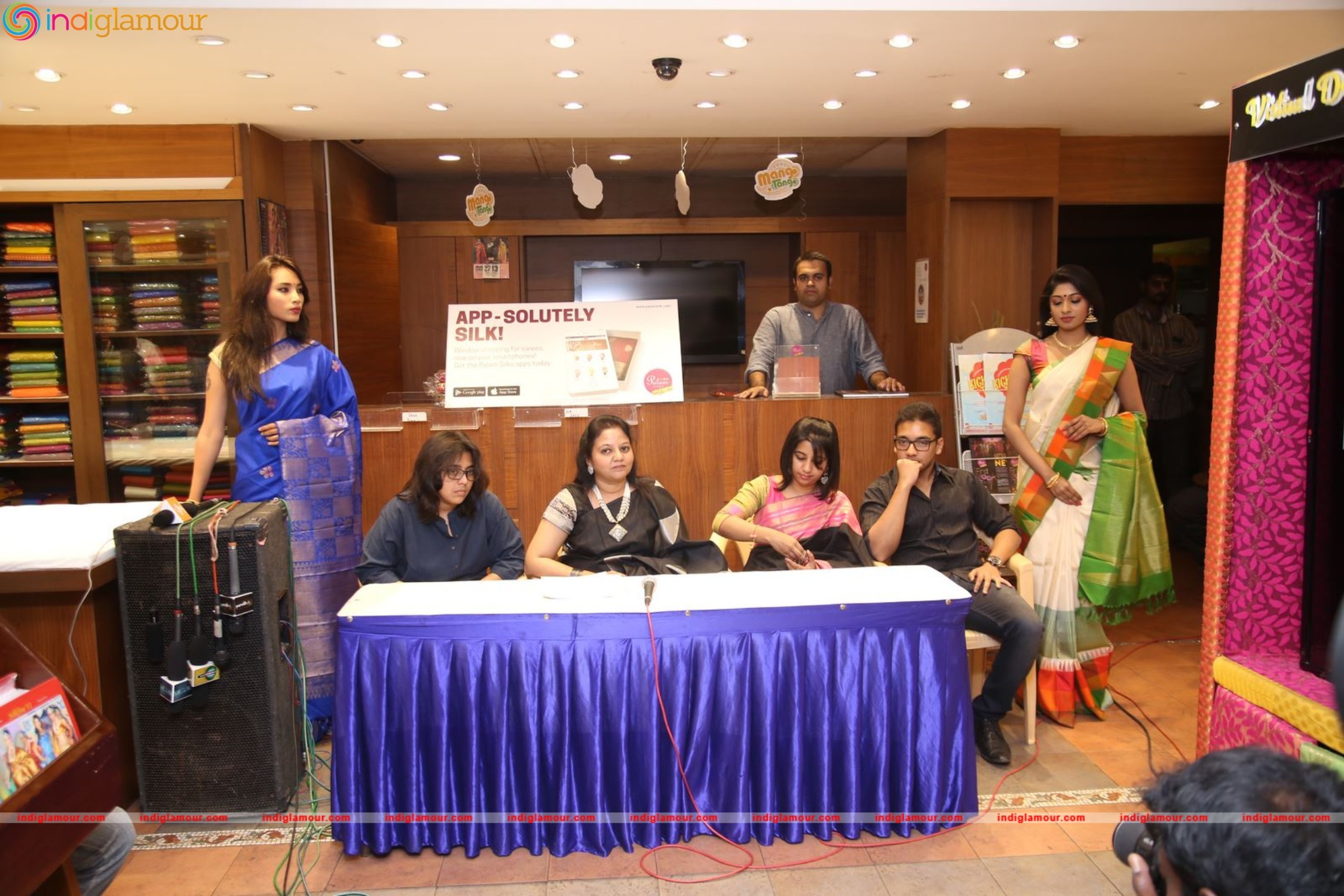 Palam Silks App Launch by Jeyashree Ravi Event hd photo