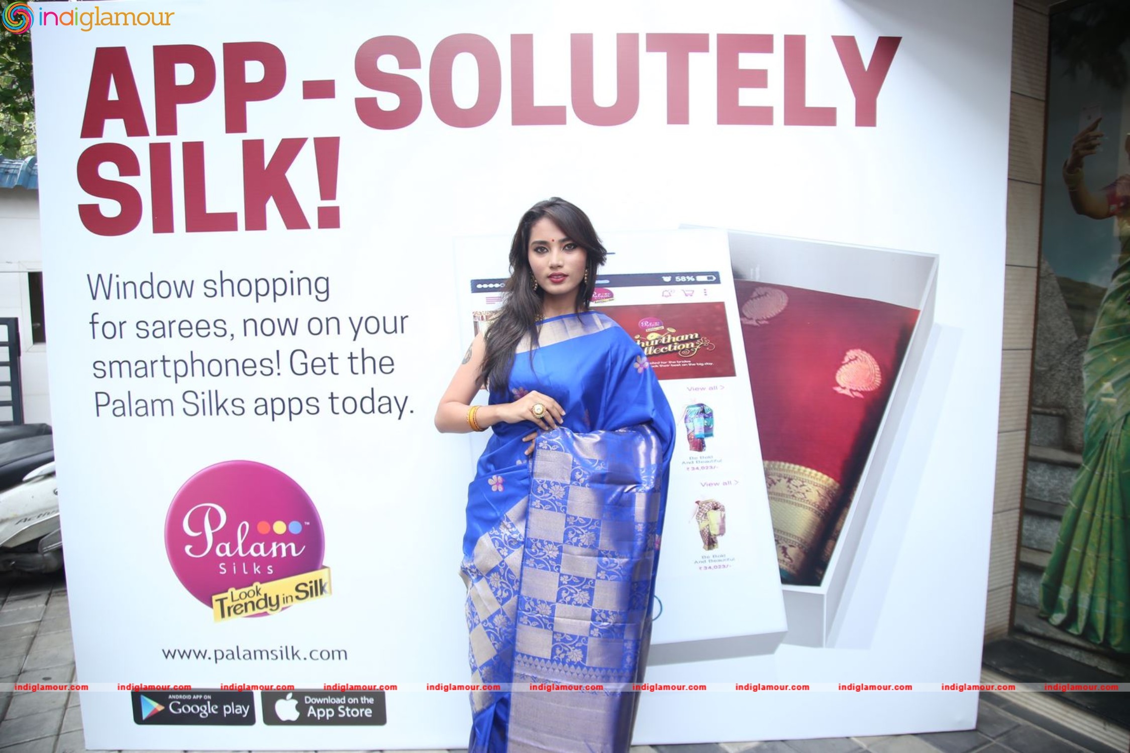 Palam Silks App Launch by Jeyashree Ravi Event hd photo