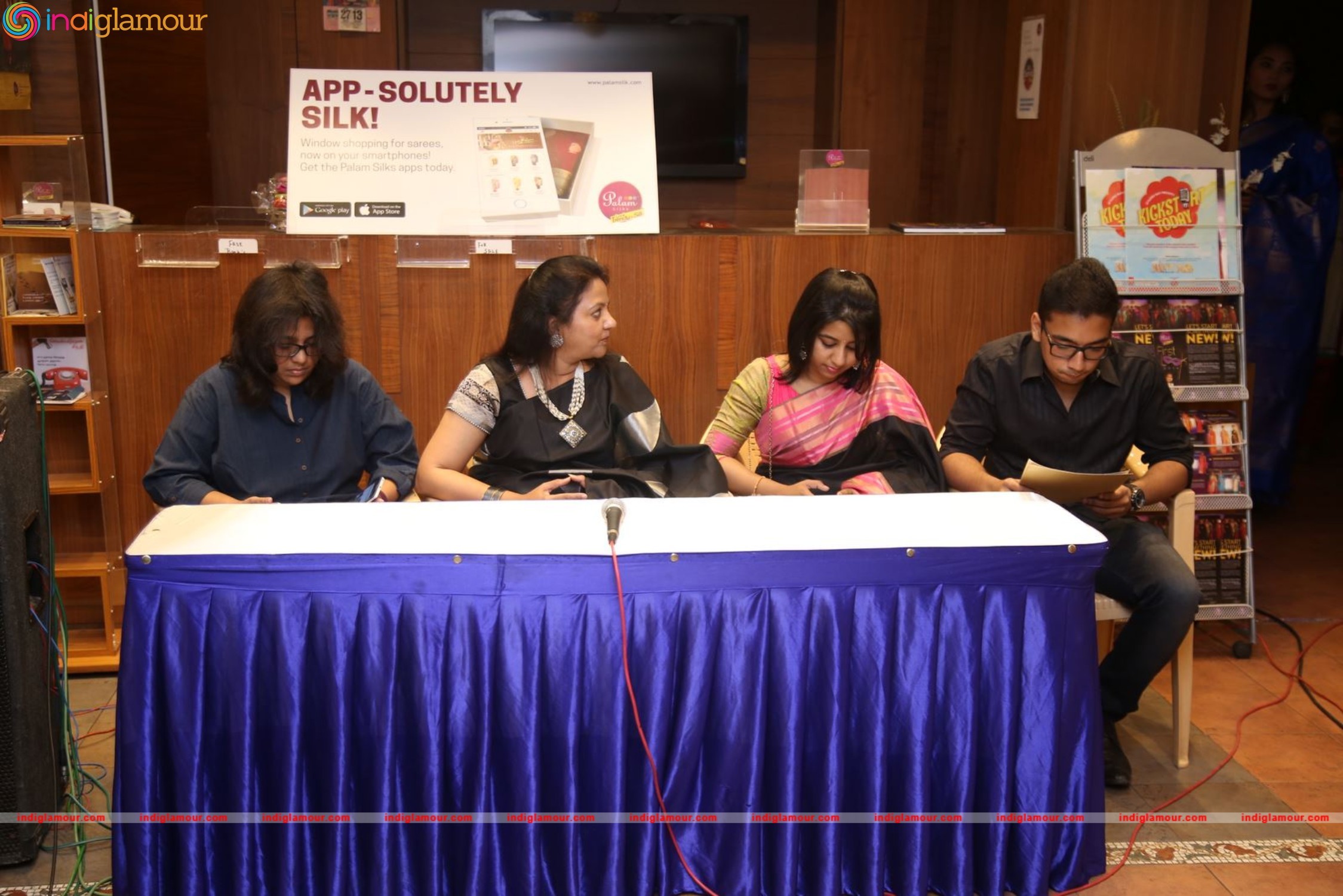 Palam Silks App Launch by Jeyashree Ravi Event hd photo