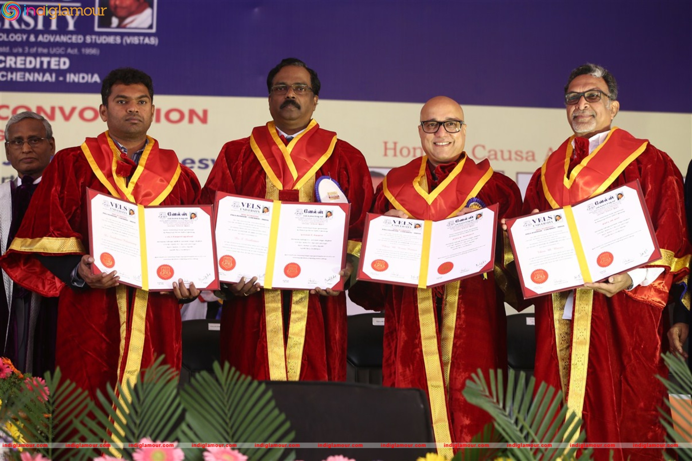 Vels University Confers Doctorate on Nassar Event hd photo